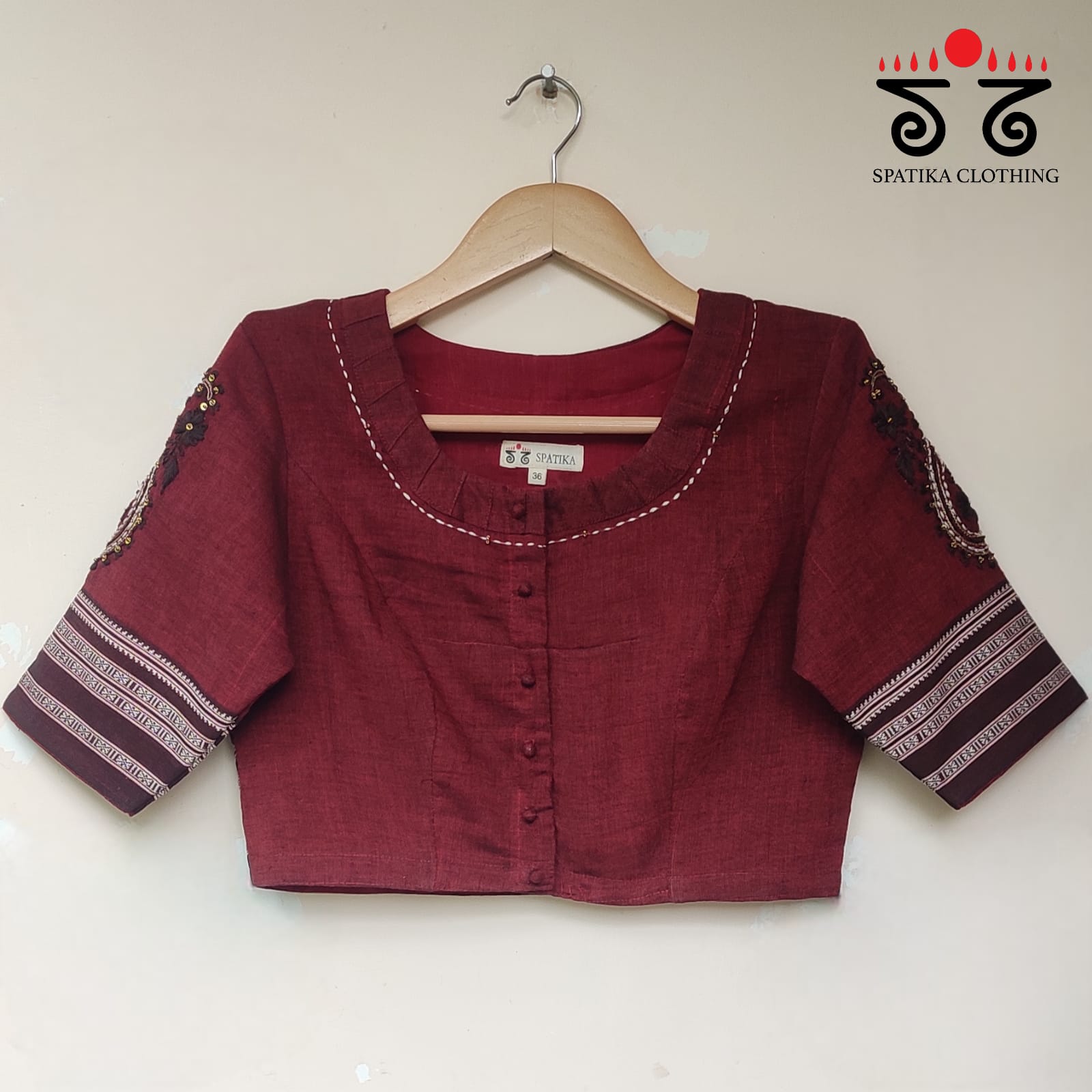 Chikankari Handcrafted blouse