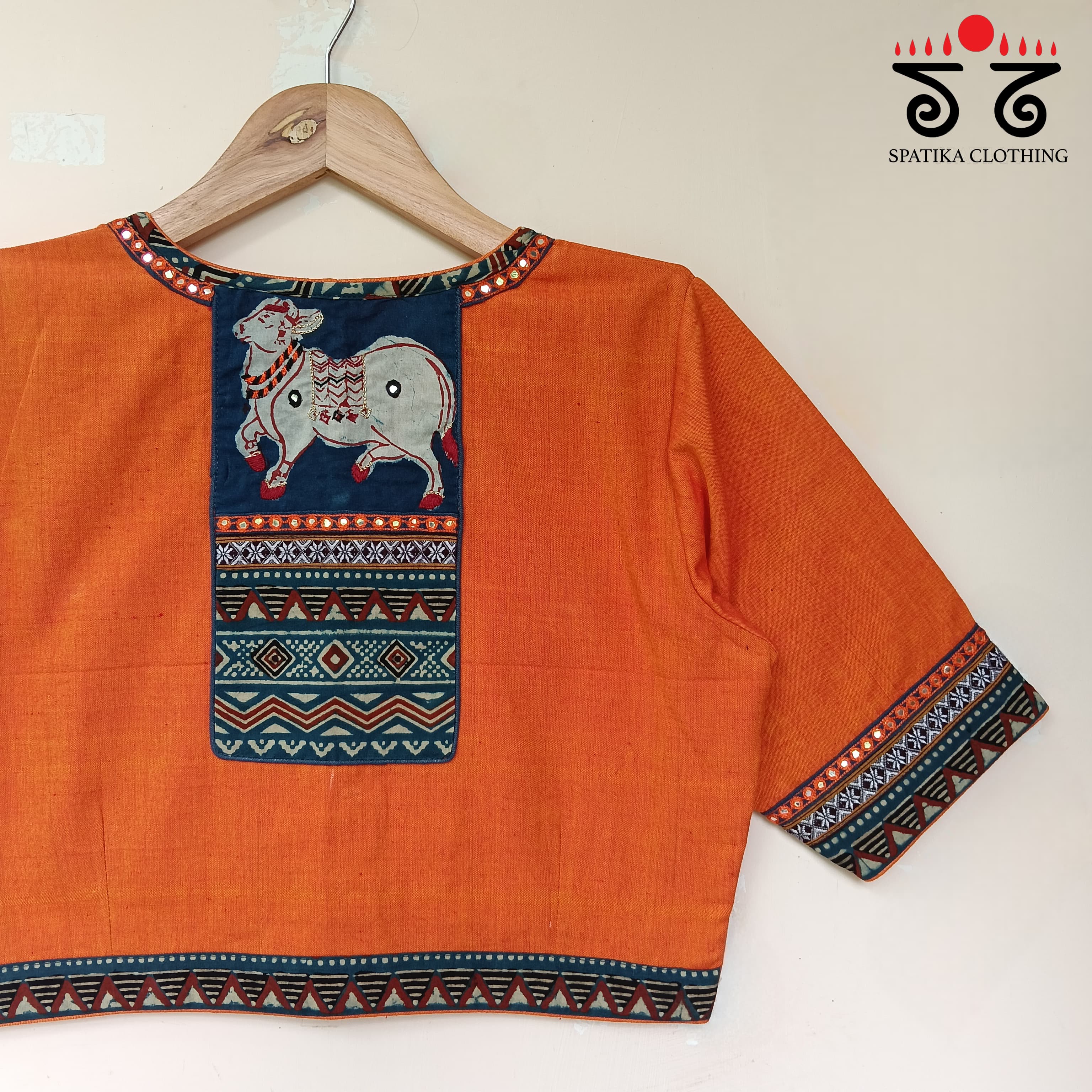Pichwai Handcrafted Blouse