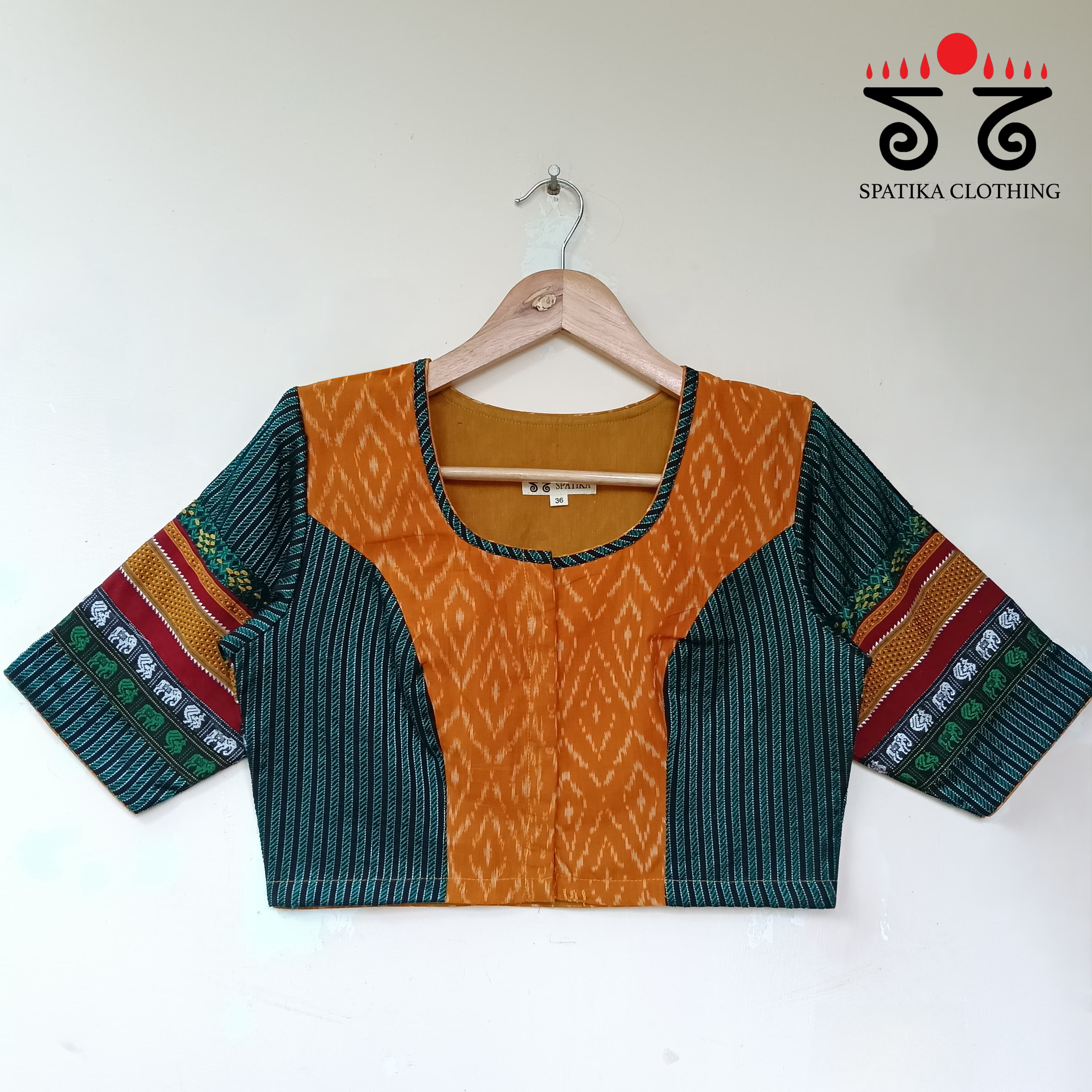 Ikat Khun-Hand crafted Blouse