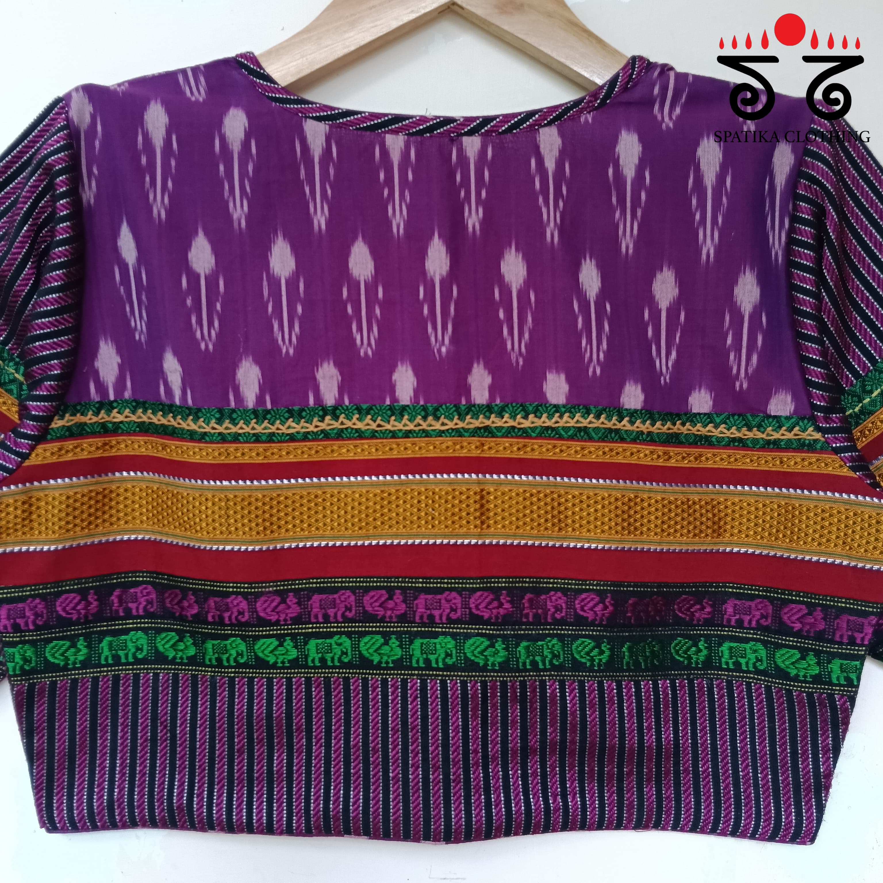 Ikat Khun-Hand crafted Blouse