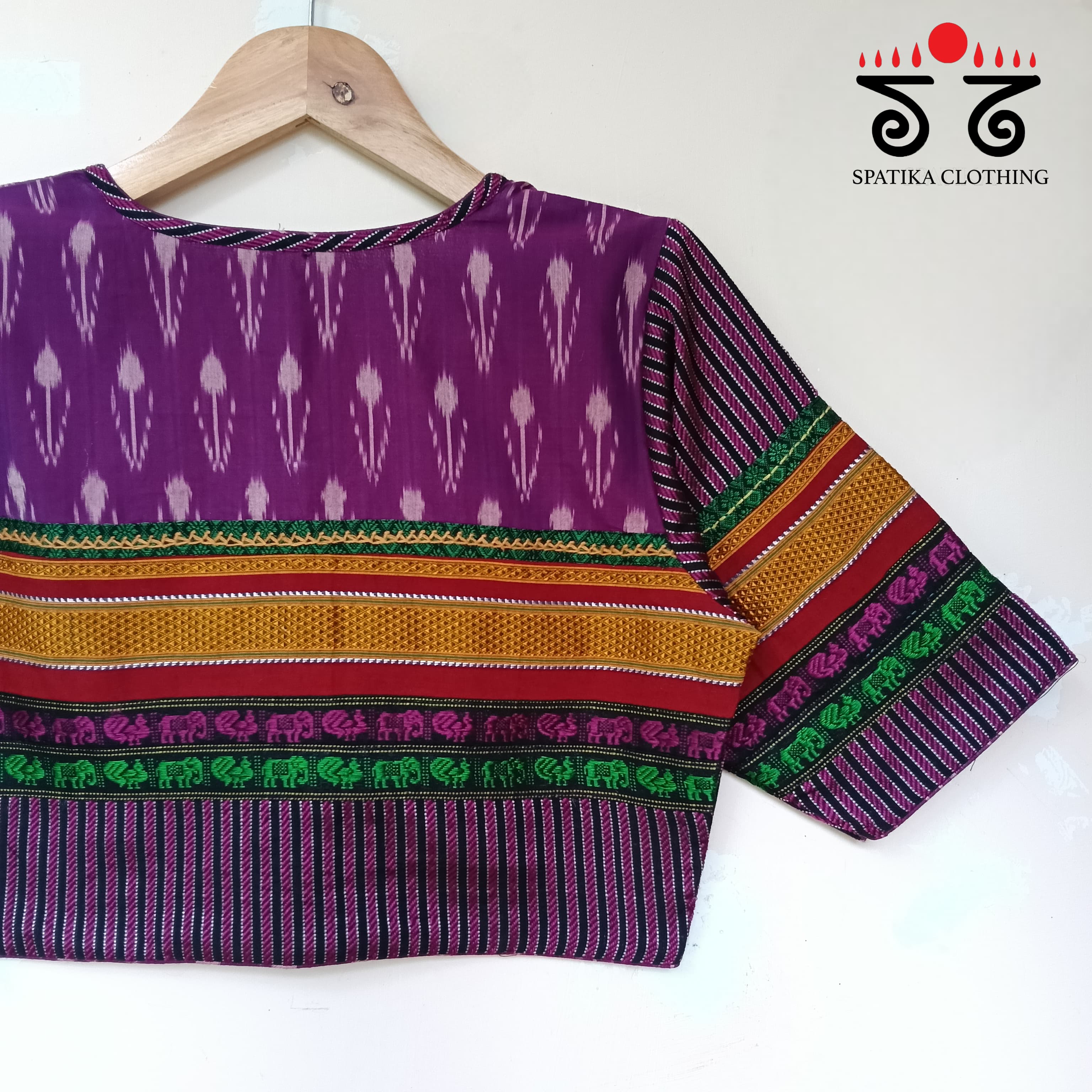 Ikat Khun-Hand crafted Blouse