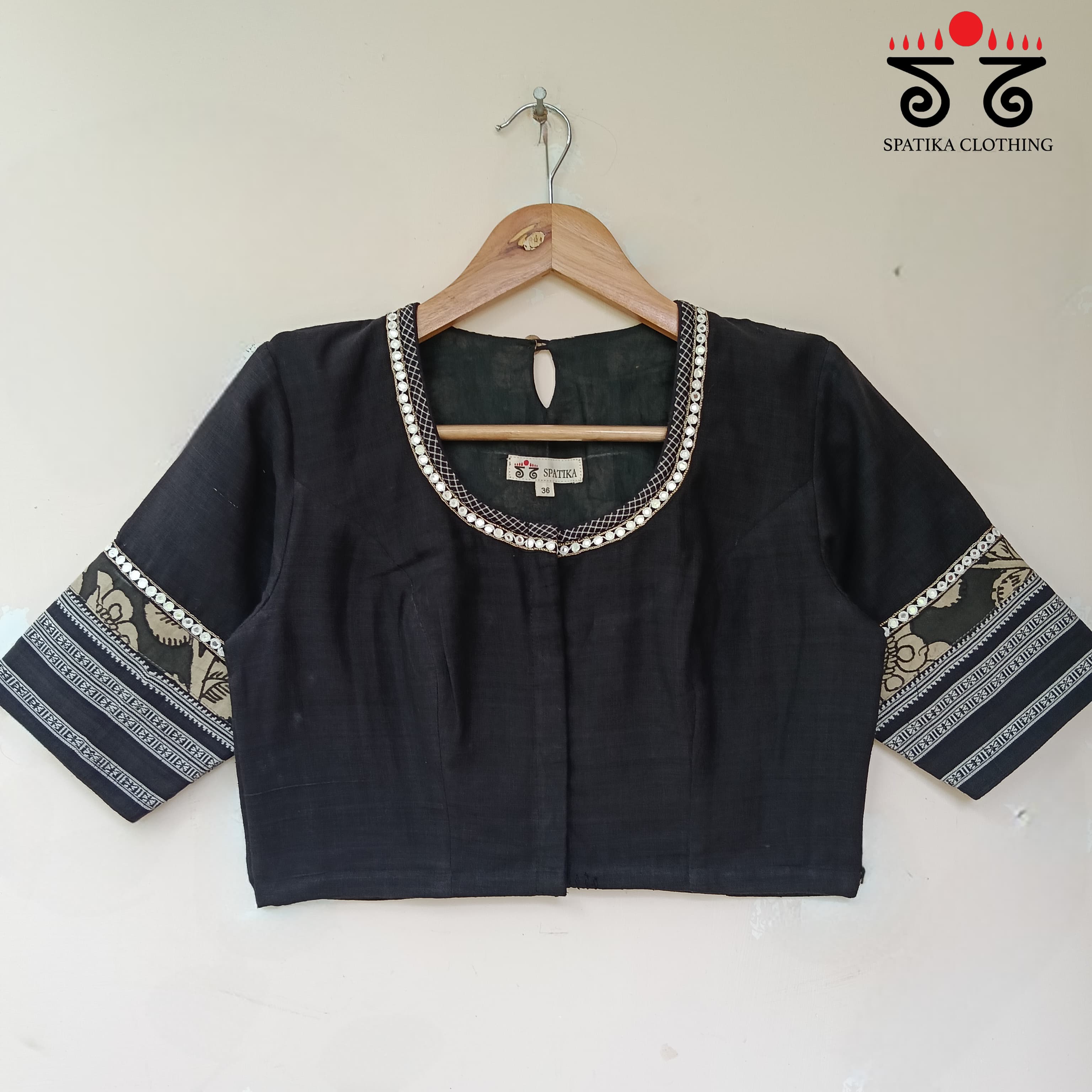 The Kalamkari Yoke Blouse