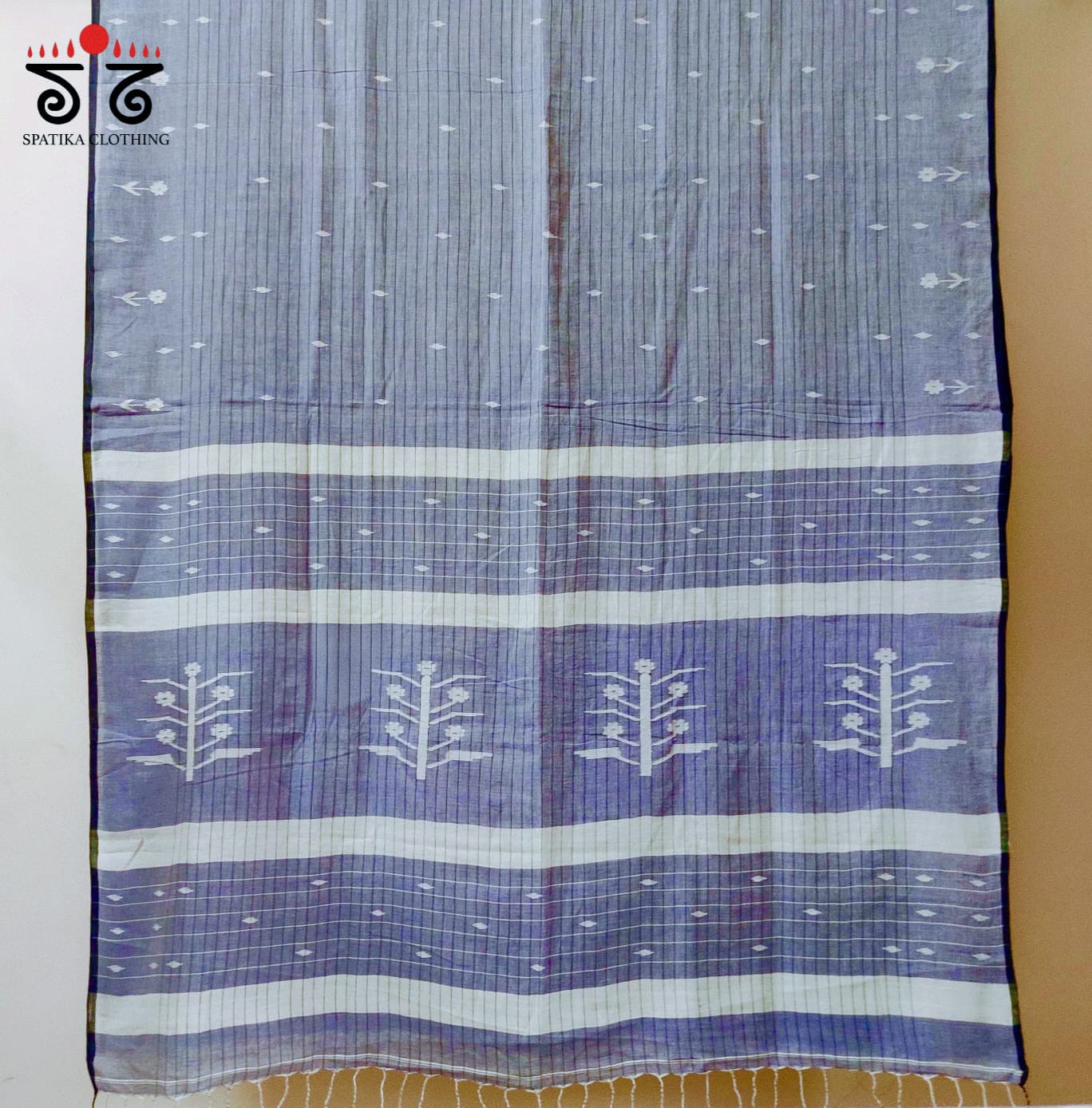 Jamdhani Bengal Cotton Saree