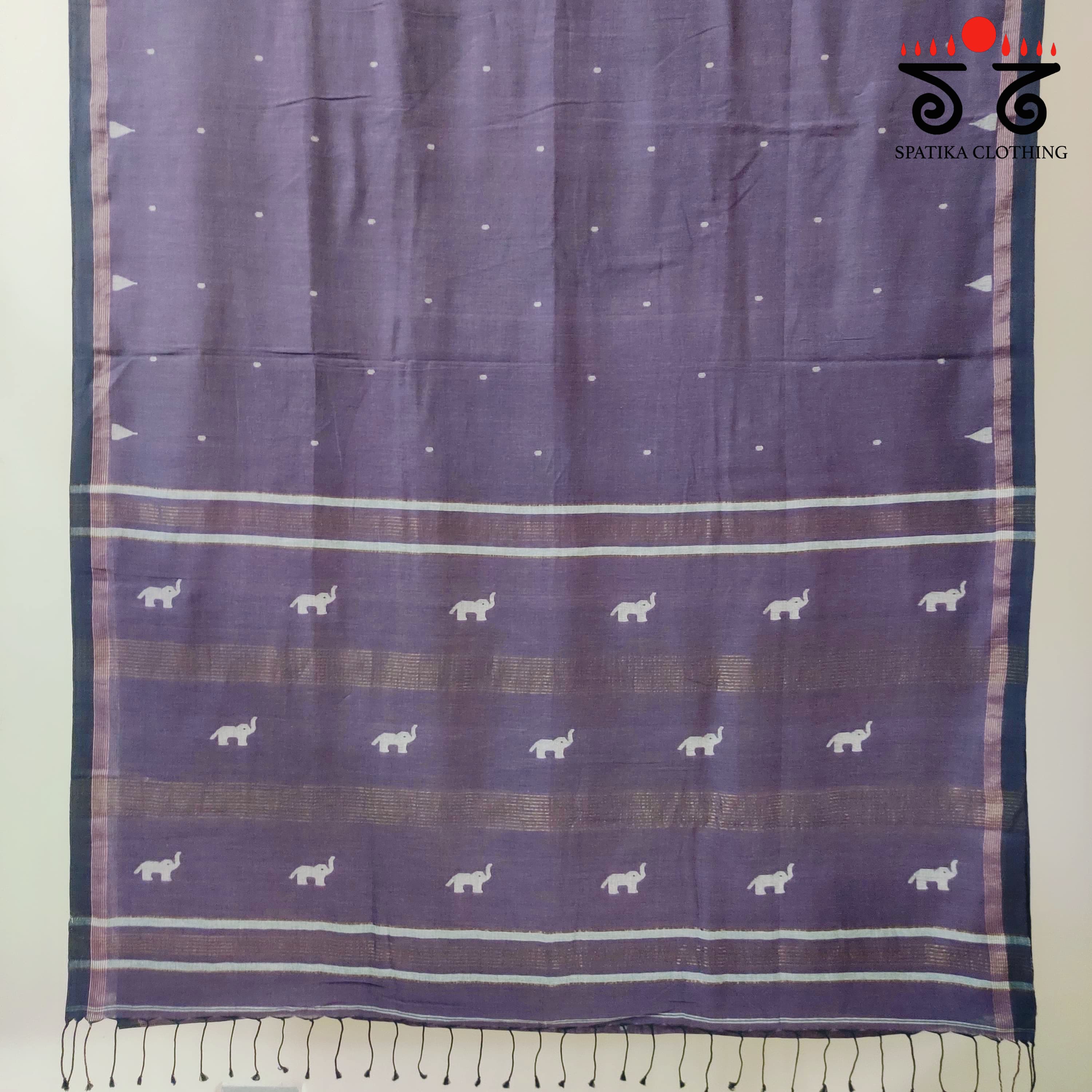 Jamdhani on Bengal Cotton Saree