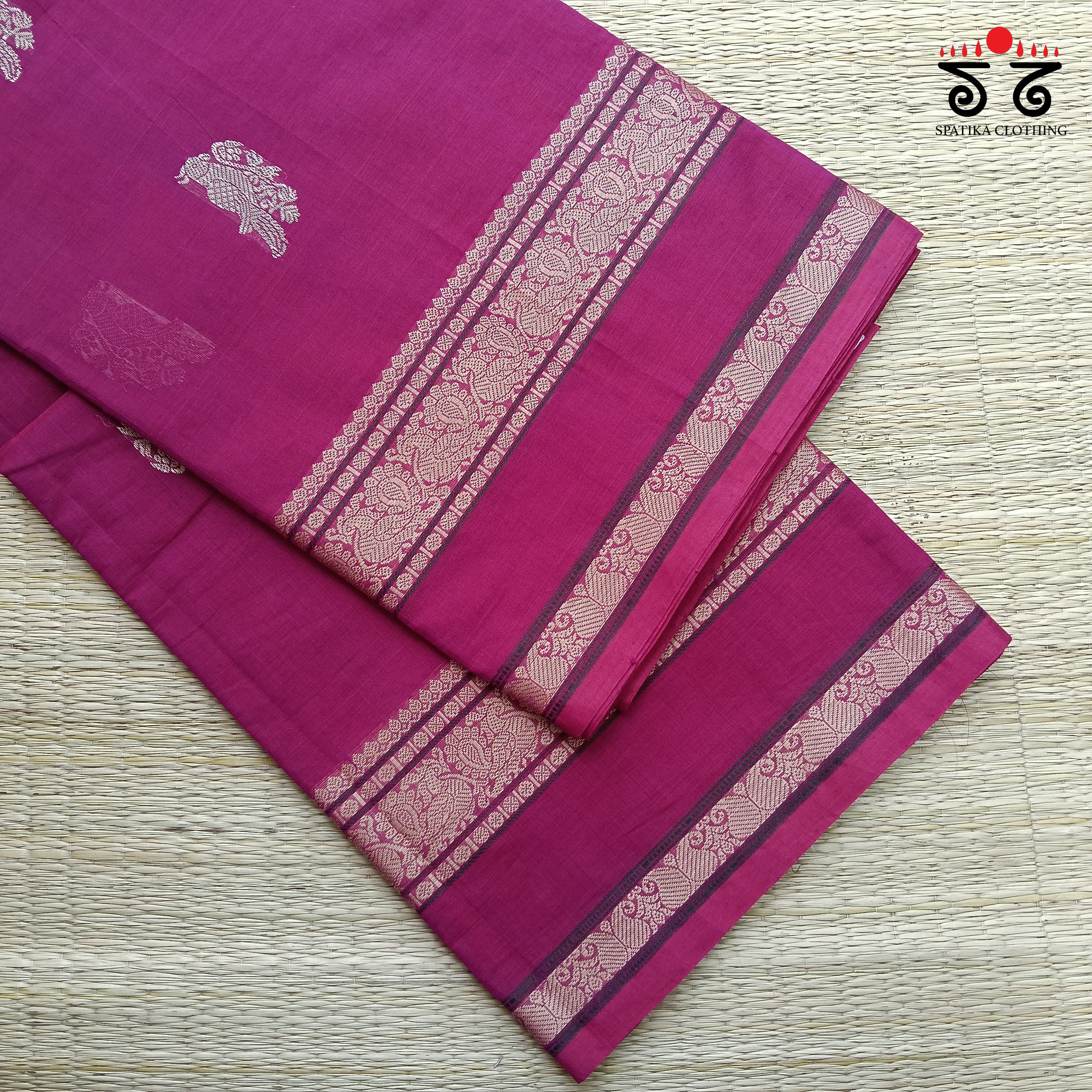 Vintage Kanjivaram Saree in Cotton