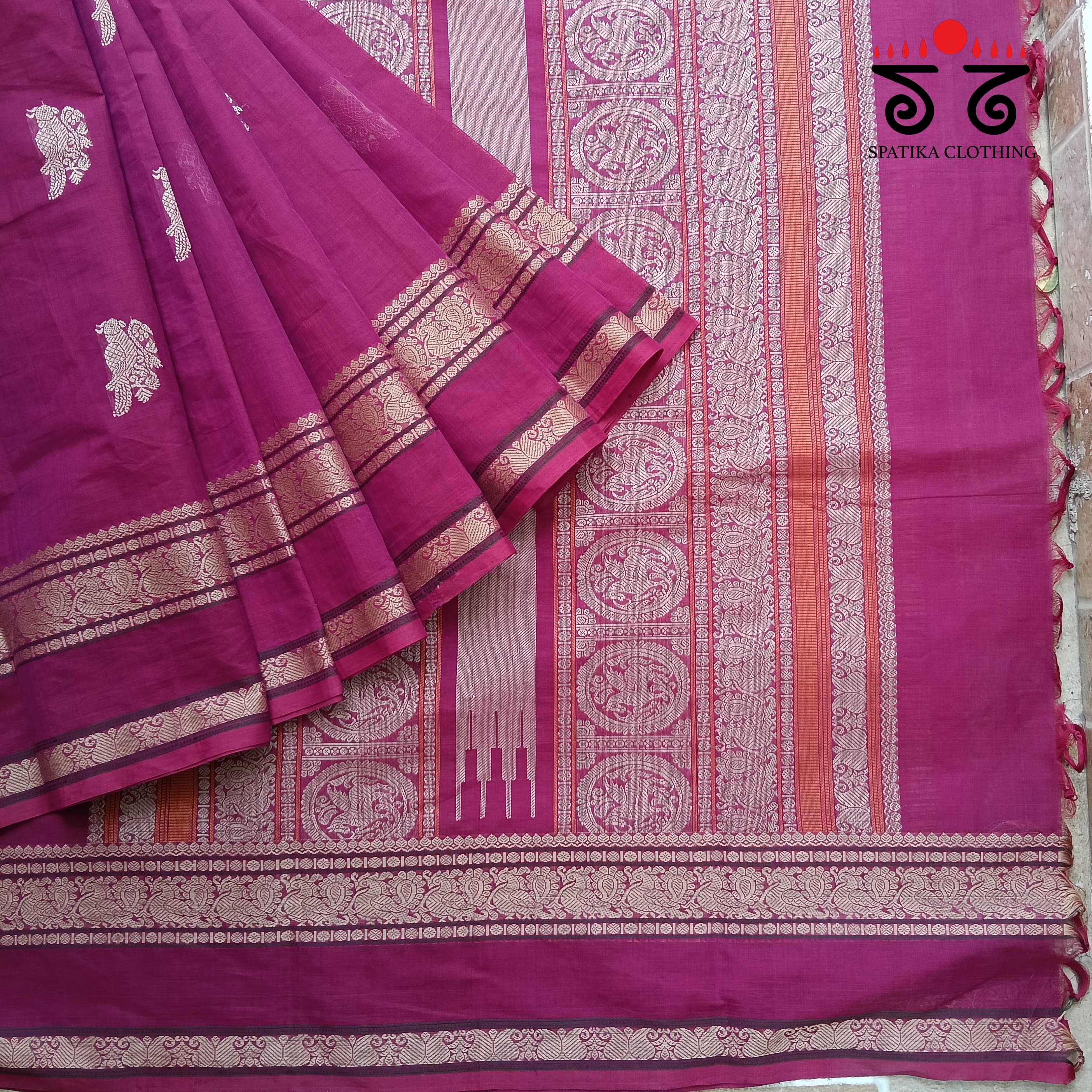 Vintage Kanjivaram Saree in Cotton