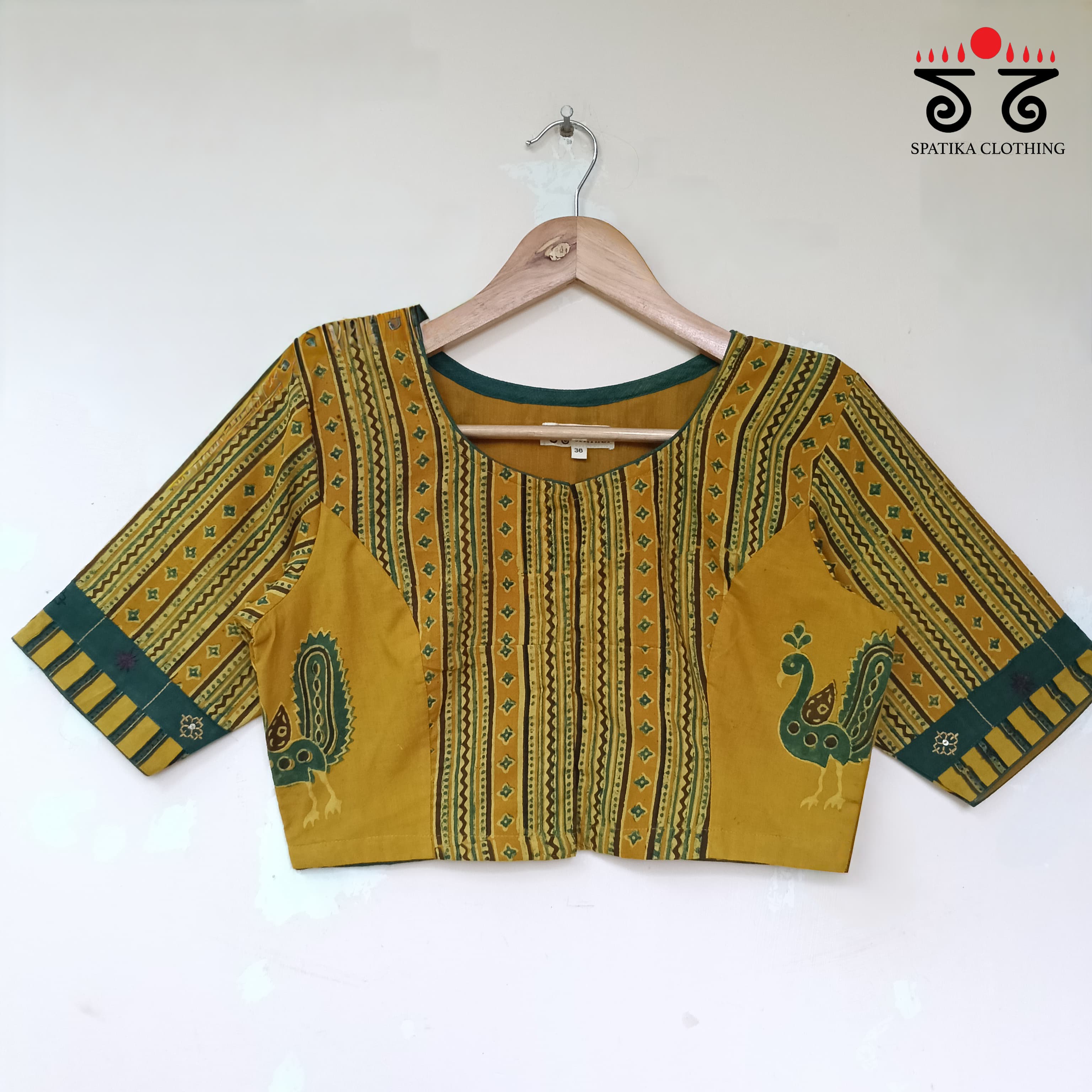 Morni Collage-Handcrafted Blouse