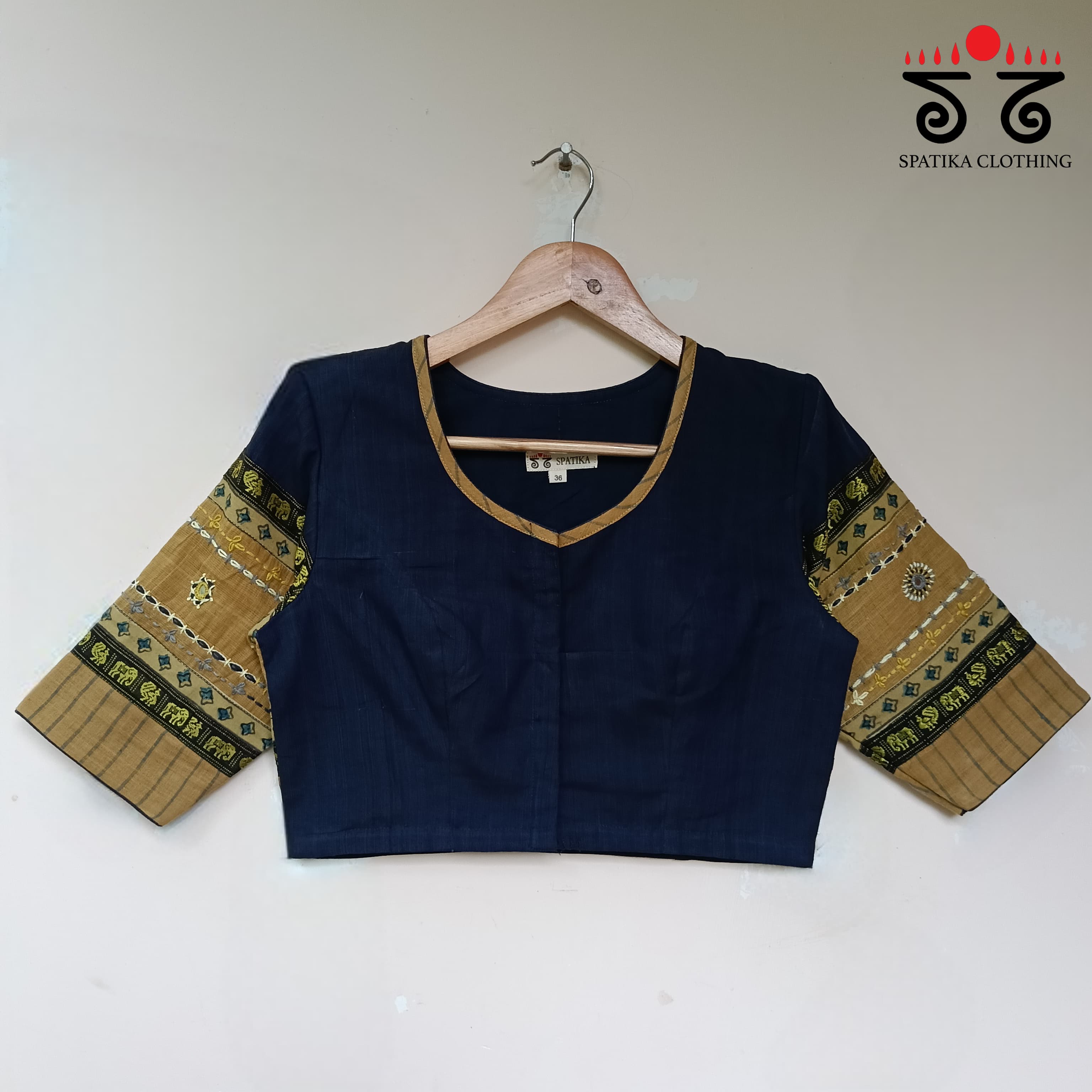 Ajrak Lambani-Handcrafted Blouse - New!