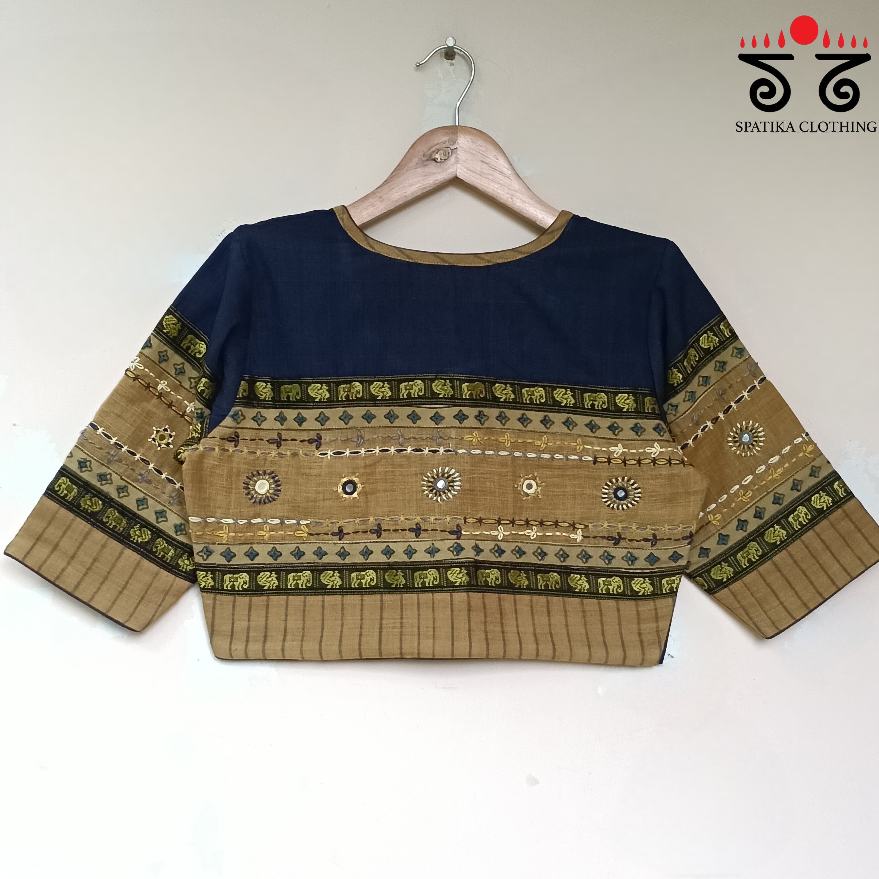 Ajrak Lambani-Handcrafted Blouse - New!