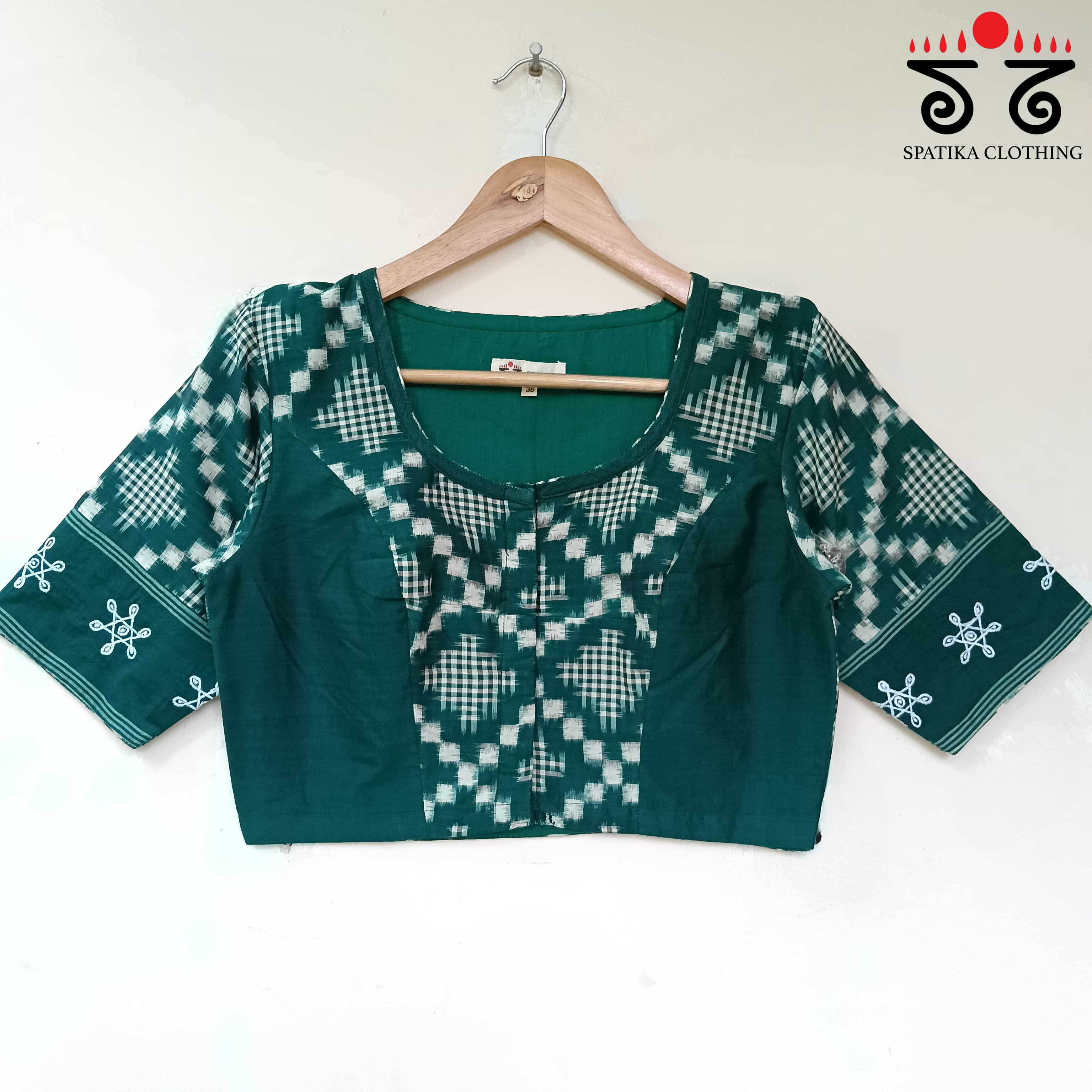 The Telia Rumal - Kolam Blouse