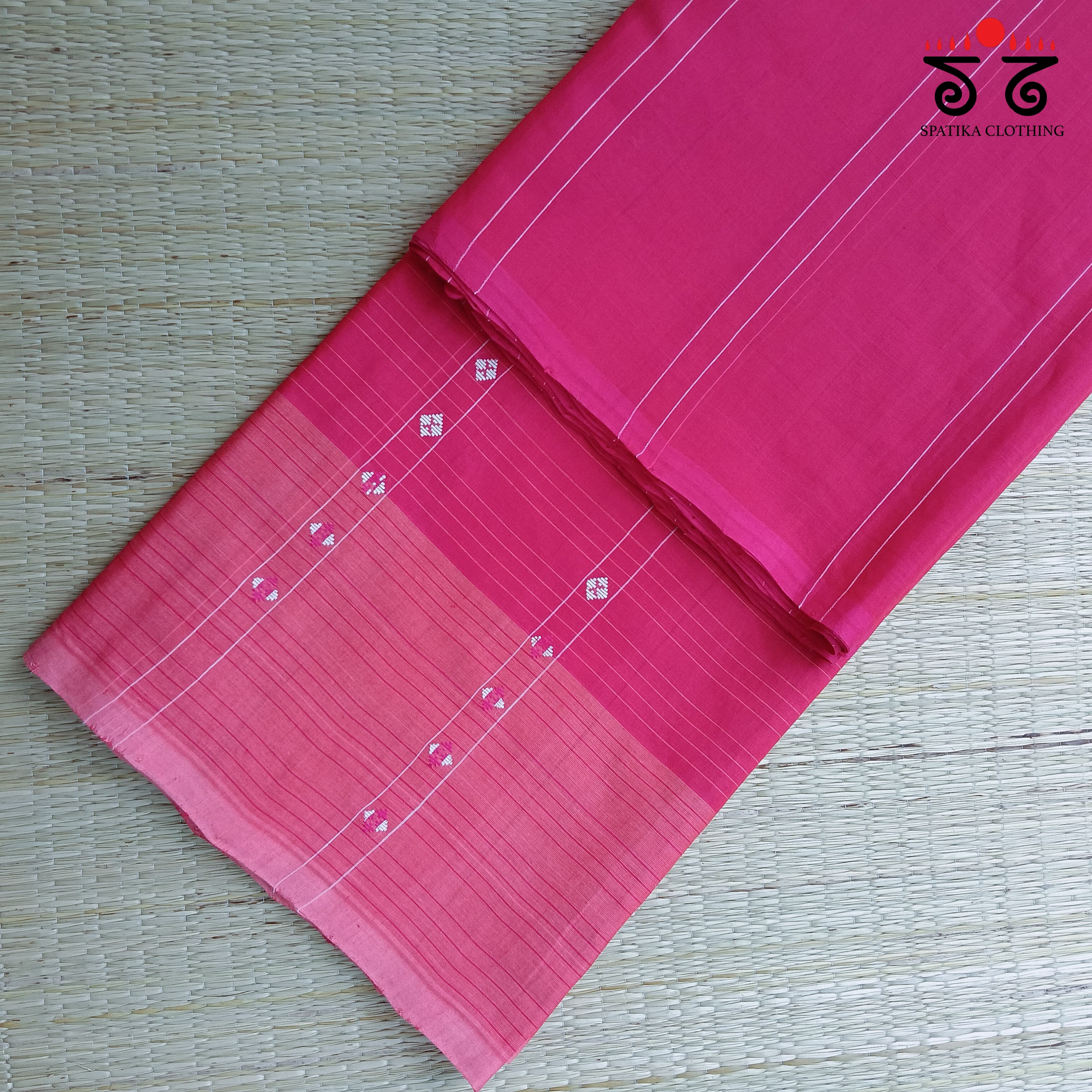 Andhra Jamdhani Handwoven Cotton Saree