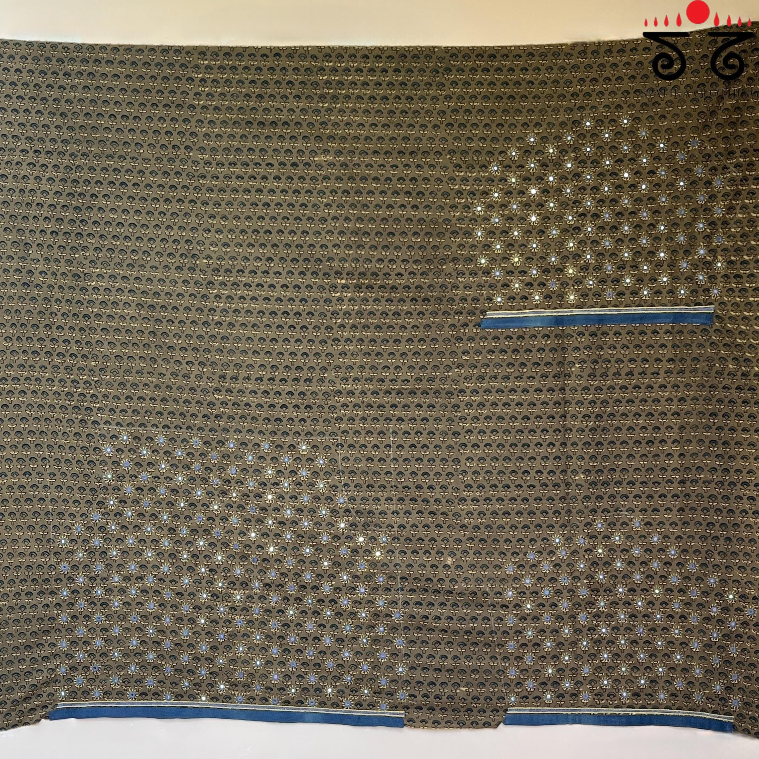 Banjara Hand Embroidered Blouse Fabric