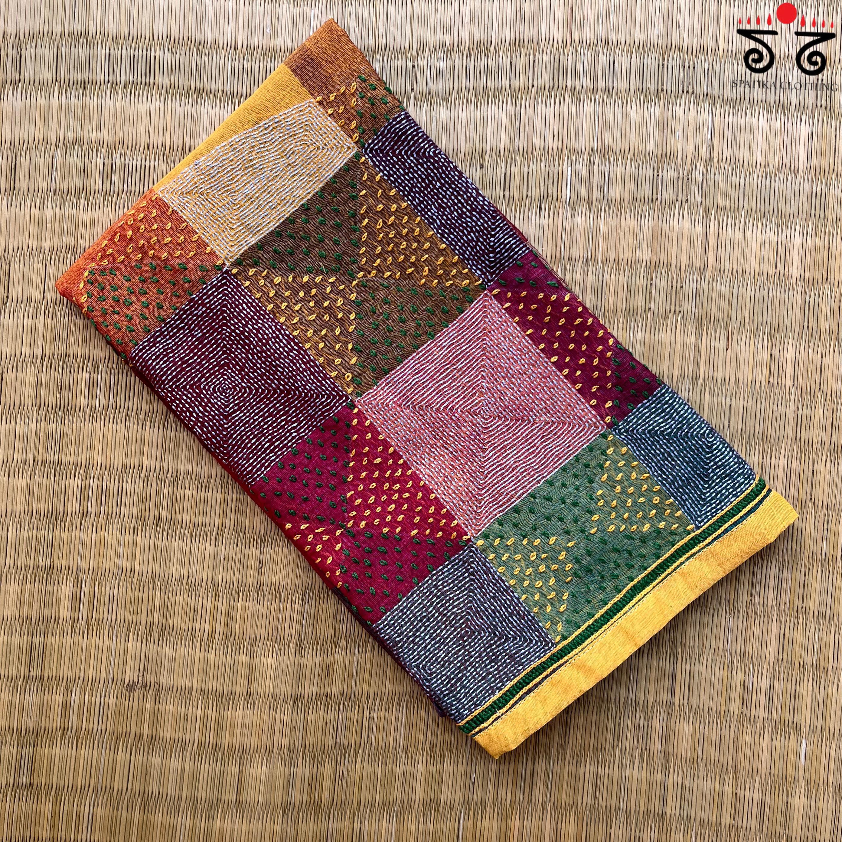 Banjara Hand Embroidered Blouse Fabric