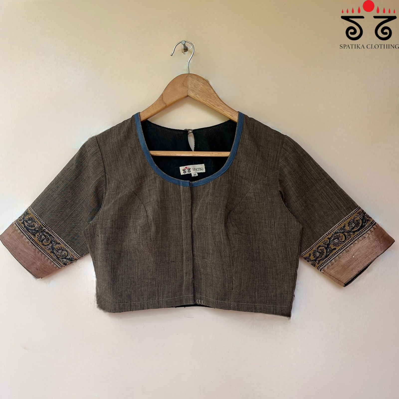 The Kalamkari Yoke Blouse