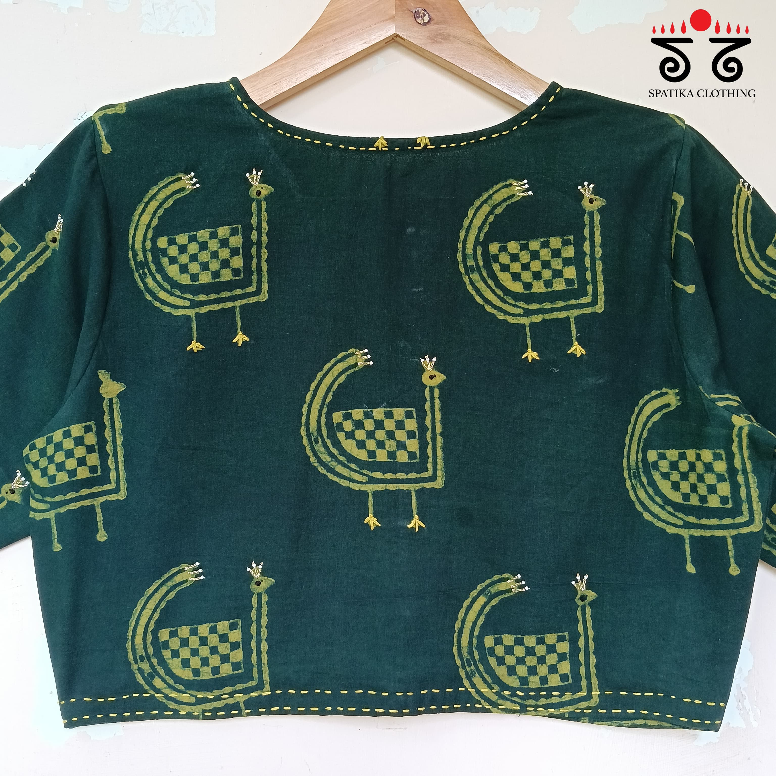 Morni - Hand Embroidered Blouse