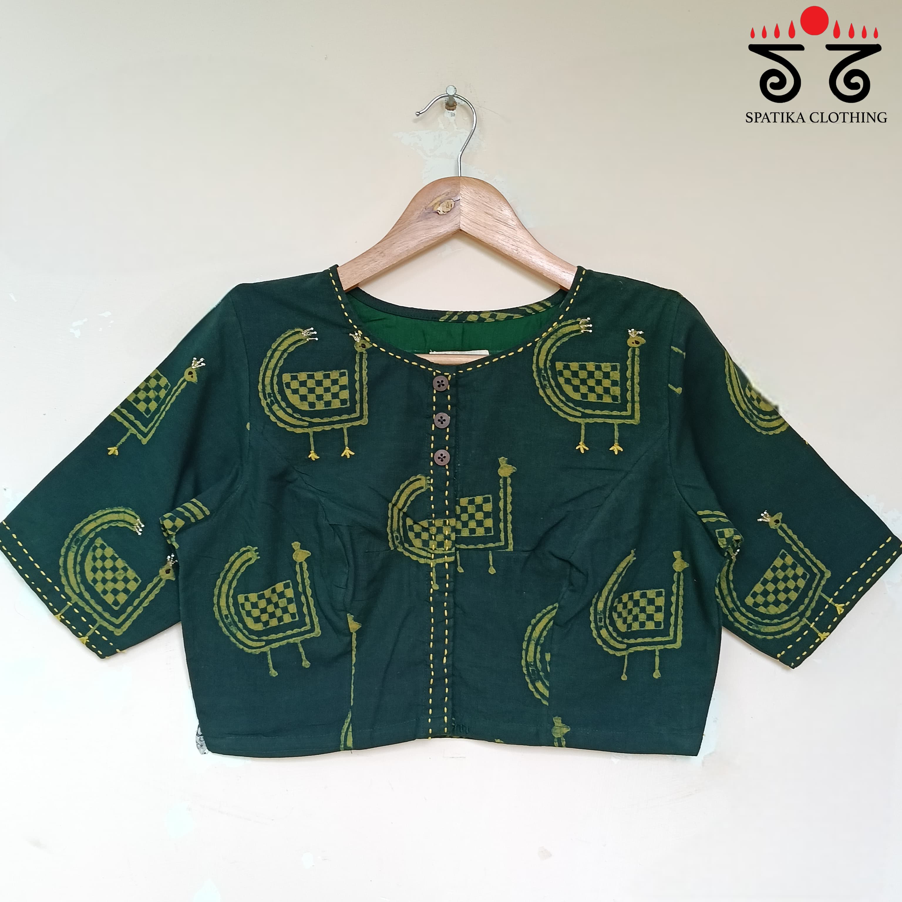 Morni - Hand Embroidered Blouse