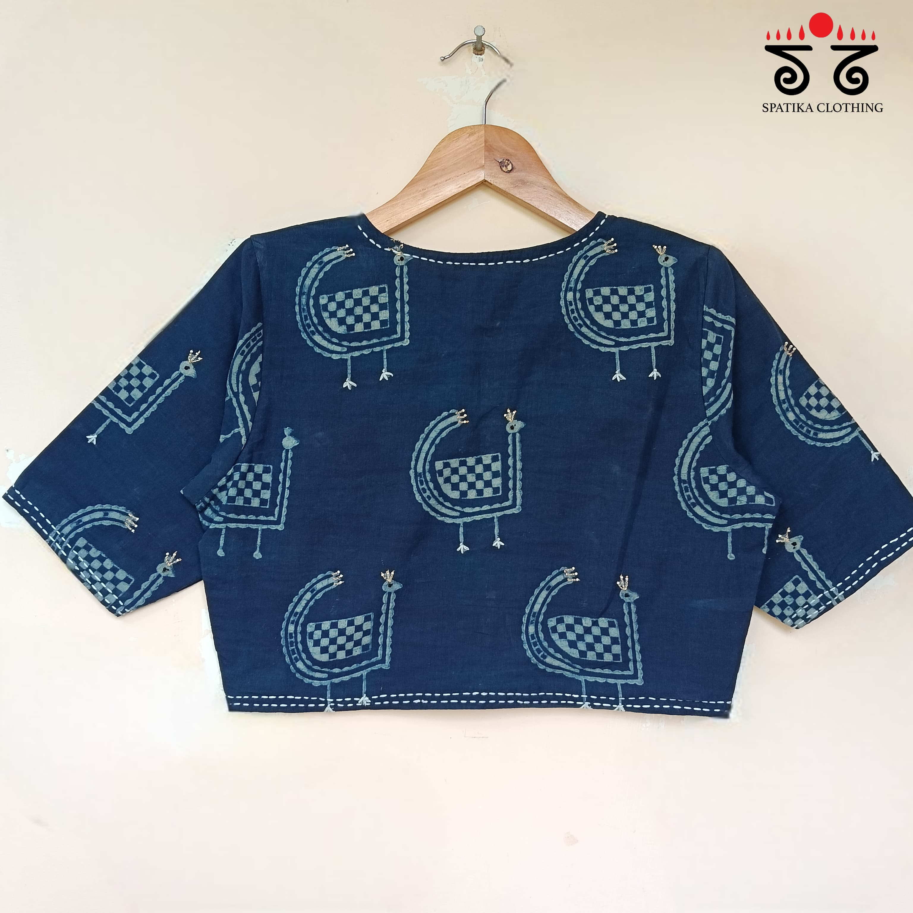 Morni - Hand Embroidered Blouse