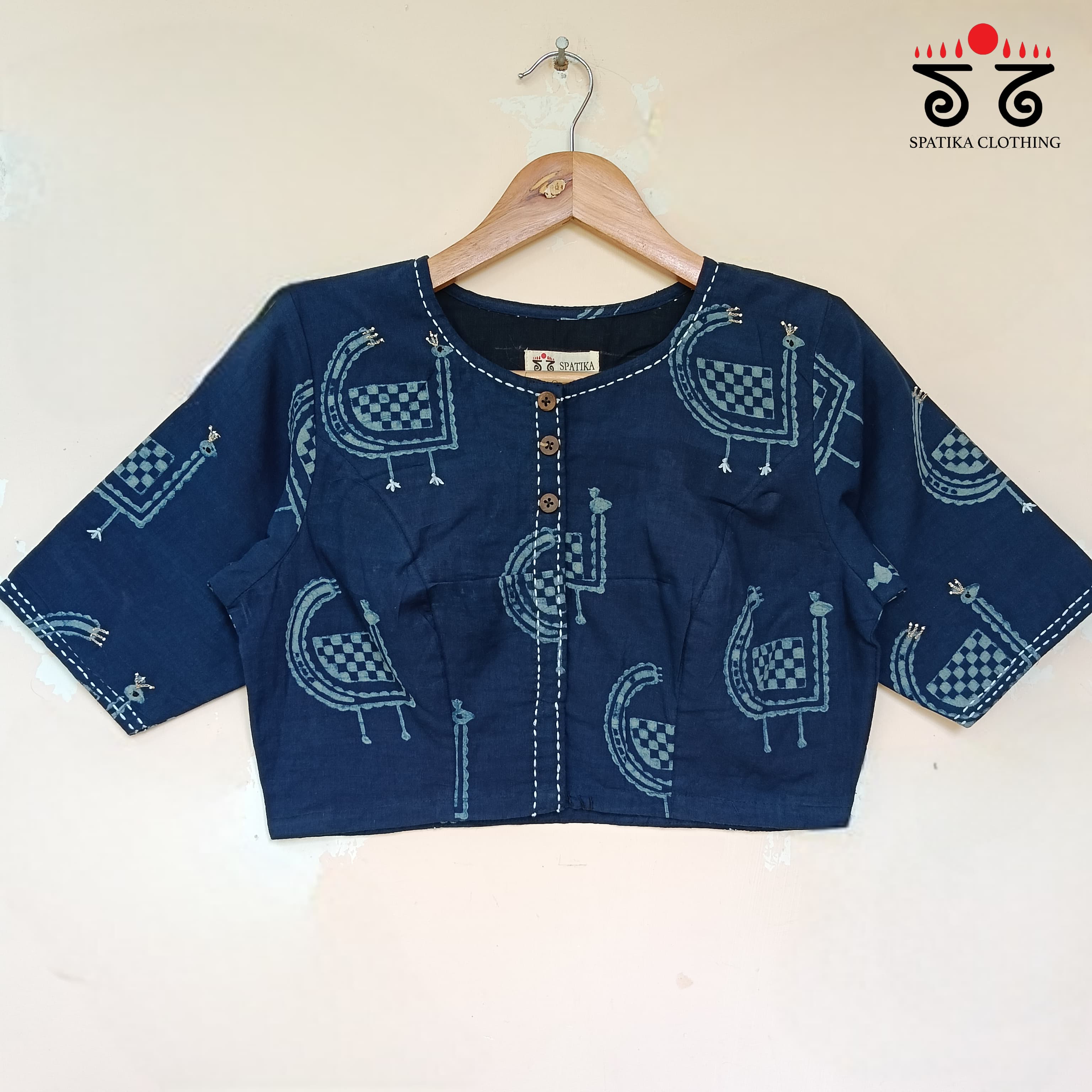 Morni - Hand Embroidered Blouse