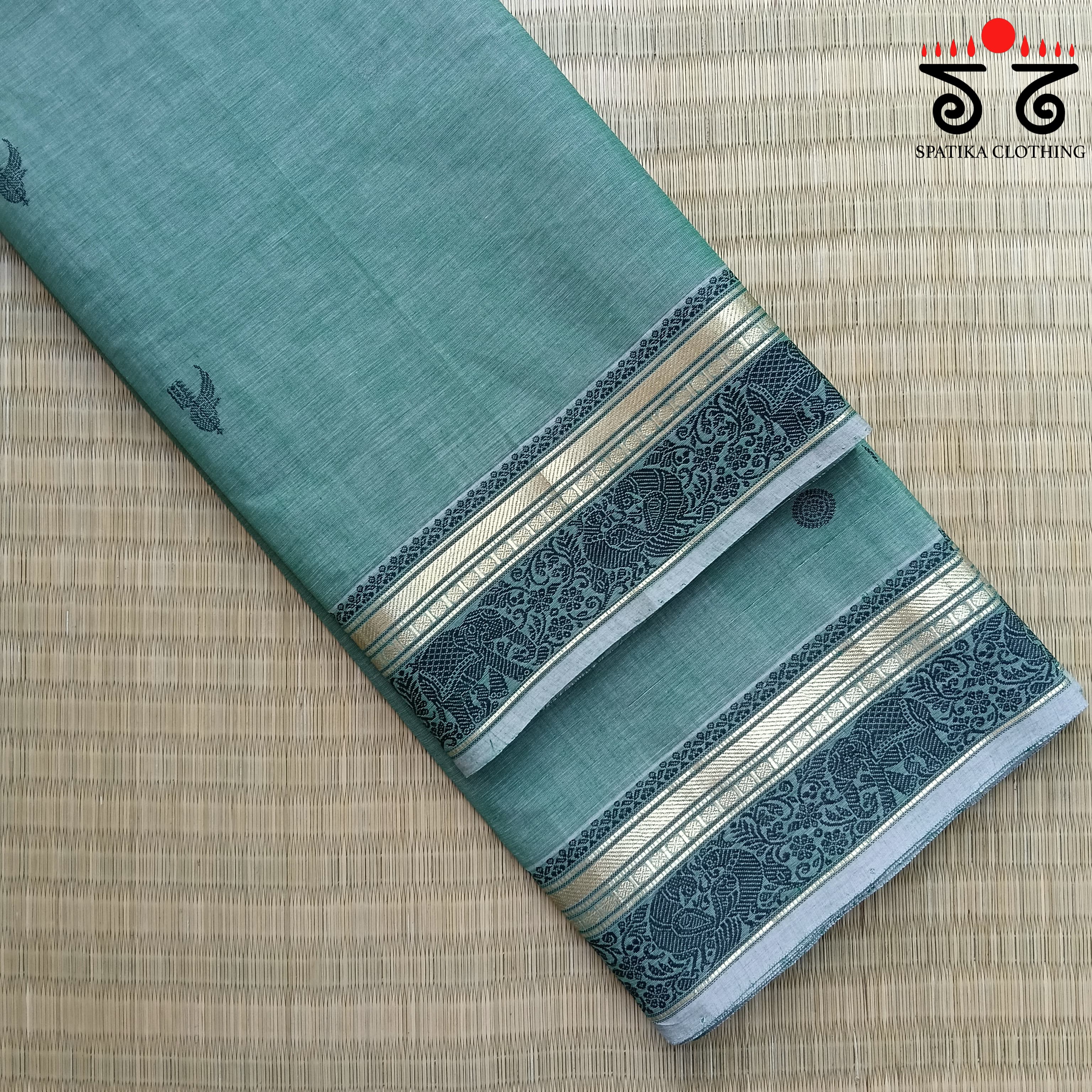 Vintage Kanjivaram Saree in Cotton