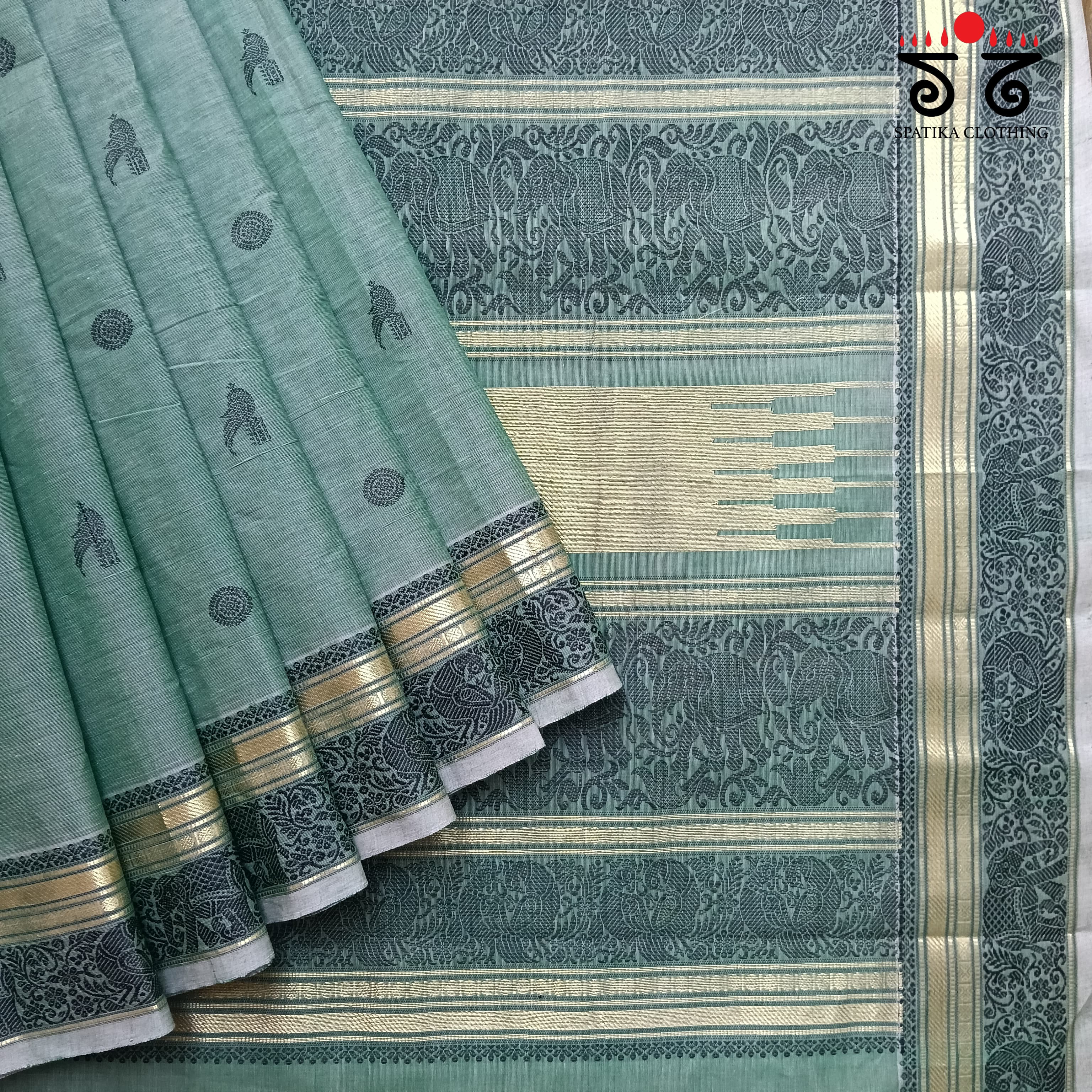 Vintage Kanjivaram Saree in Cotton