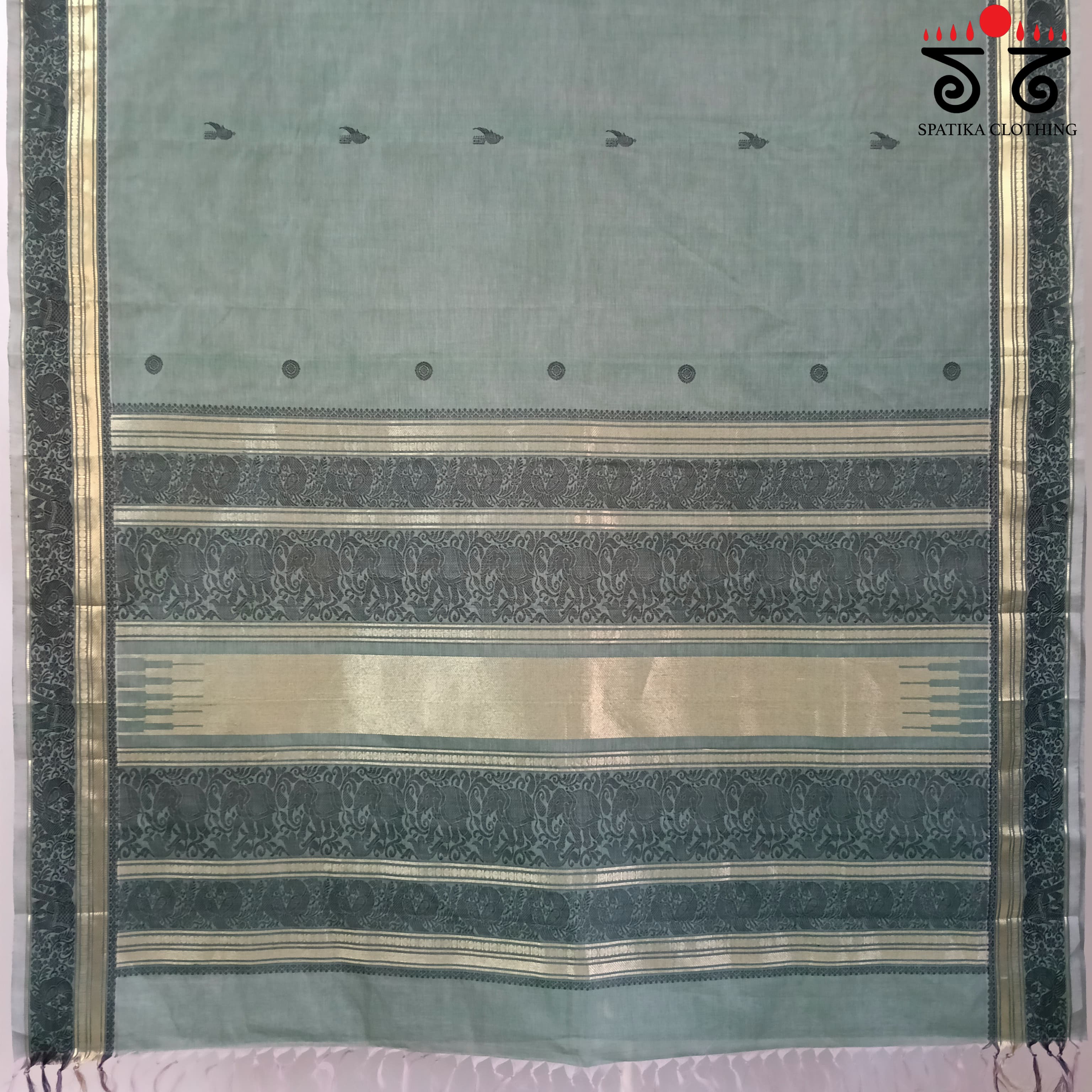 Vintage Kanjivaram Saree in Cotton