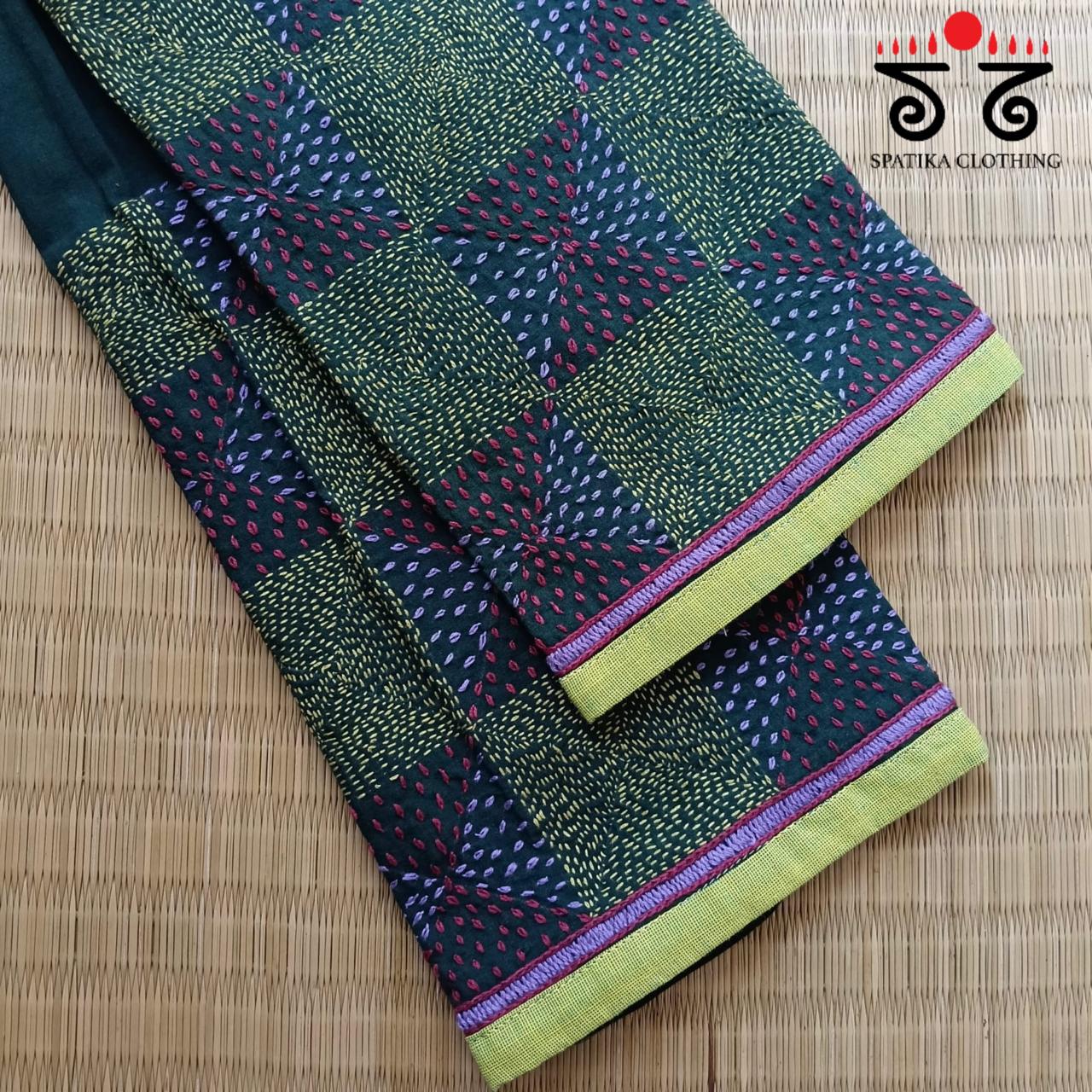 Banjara Hand Embroidered Blouse Fabric