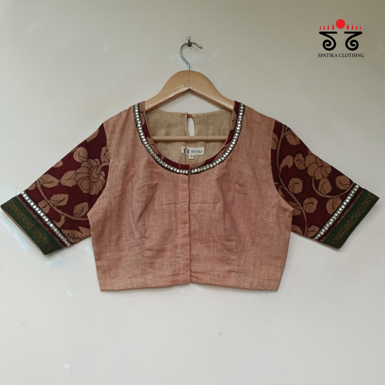 The Kalamkari Yoke Blouse