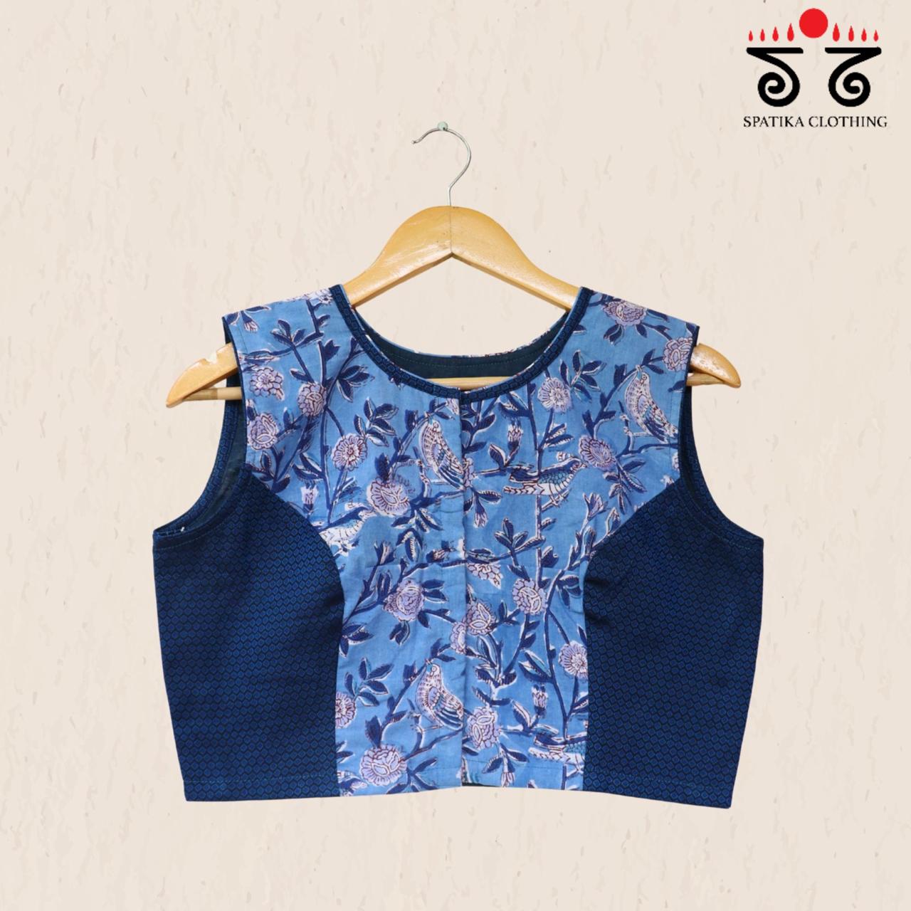 Bagru Morni - Handcrafted Blouse