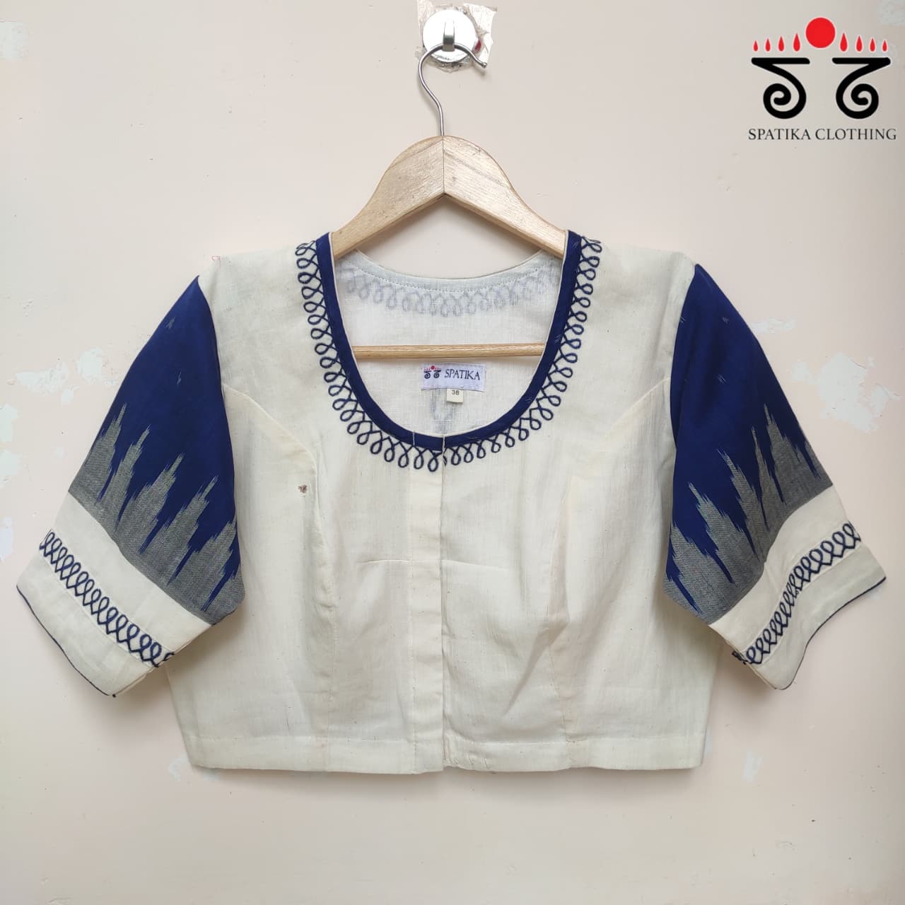 Ikat Kolam- Handcrafted Blouse