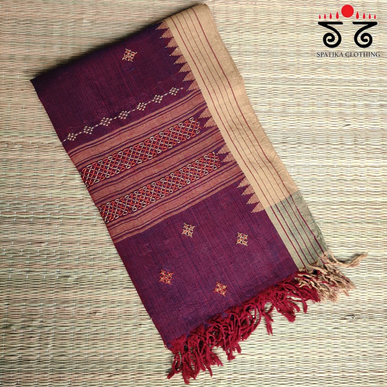 Ponduru Hand Embroidered Dupatta