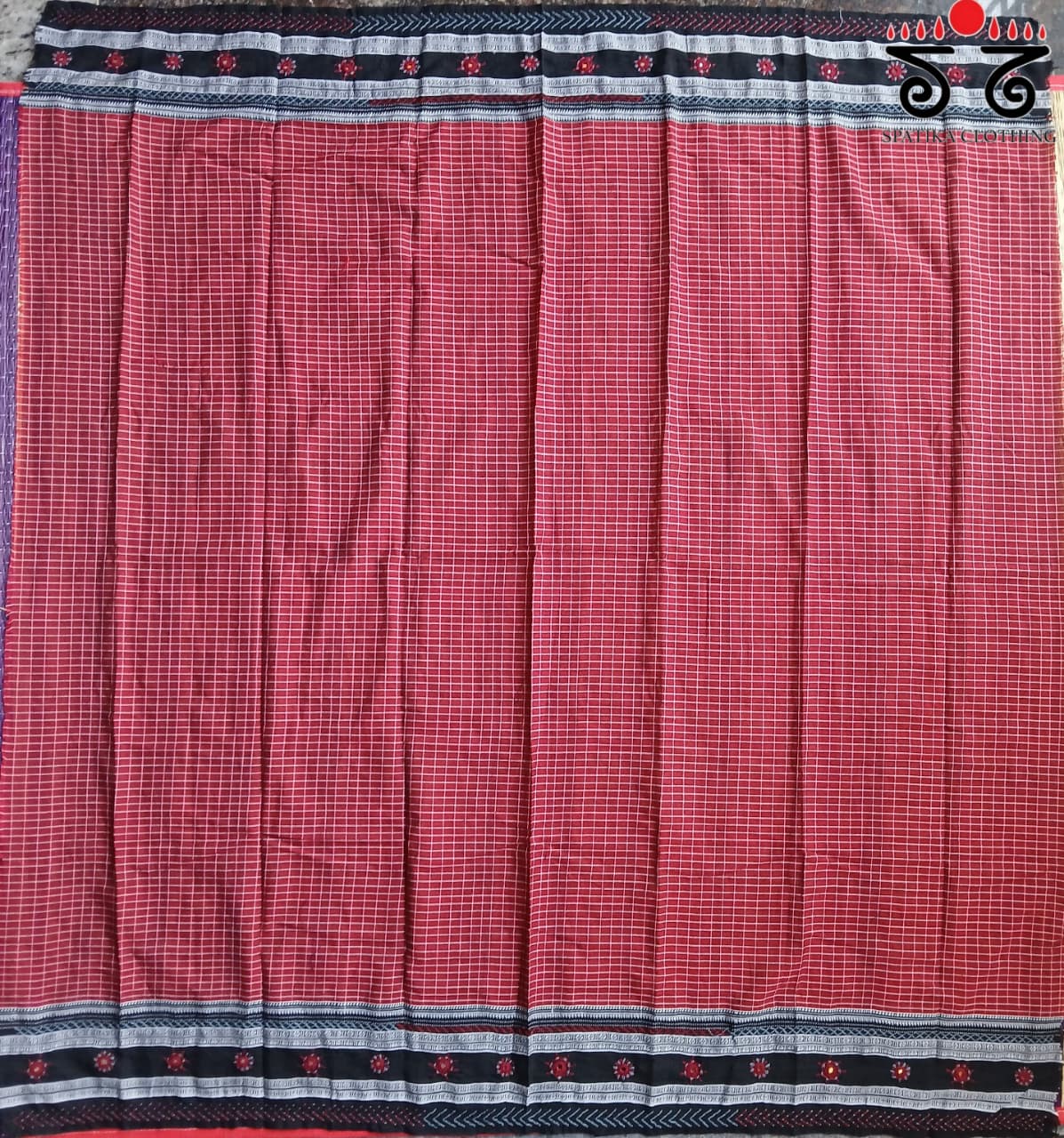 Lambani Hand-embroidered Blouse Fabric
