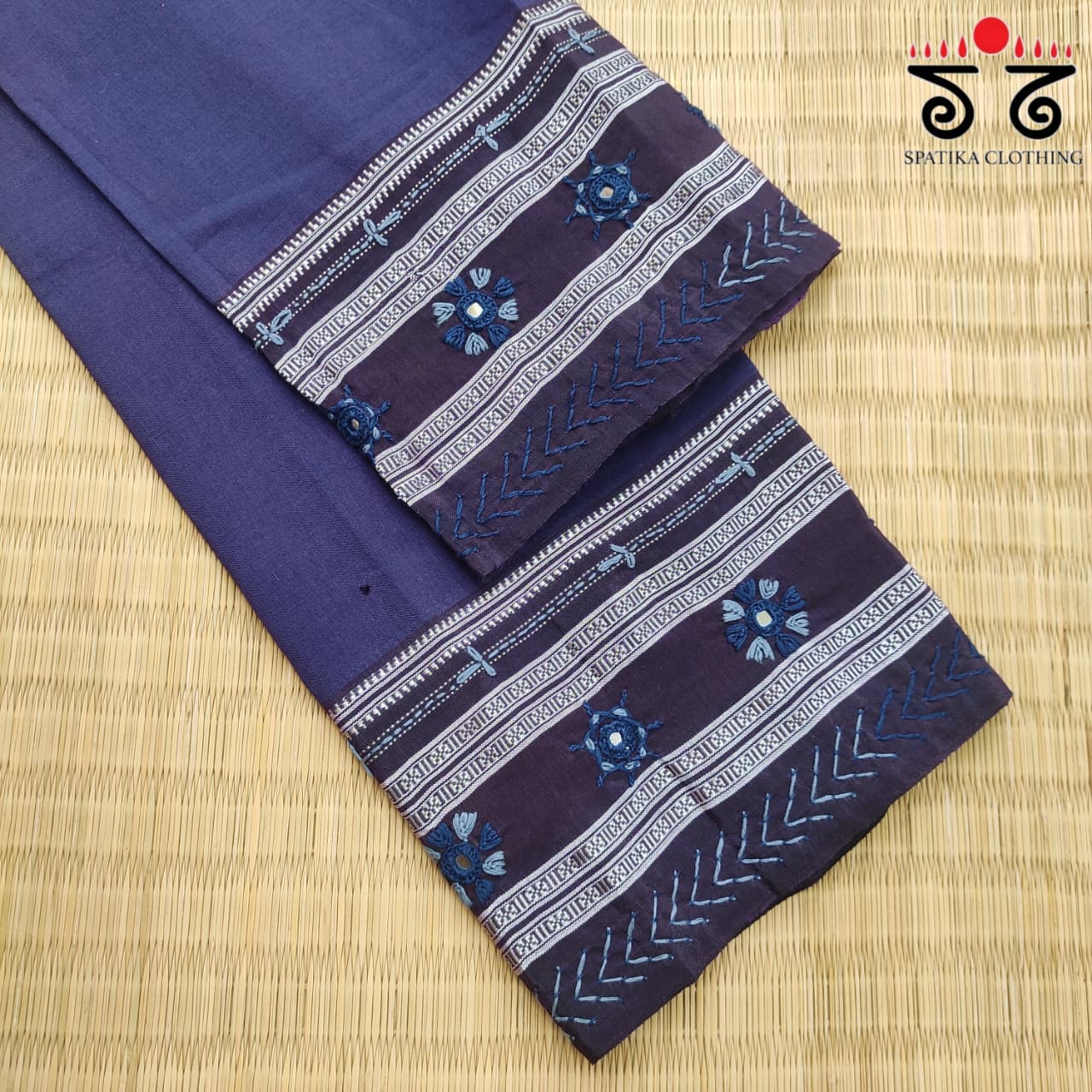 Lambani Hand-embroidered Blouse Fabric