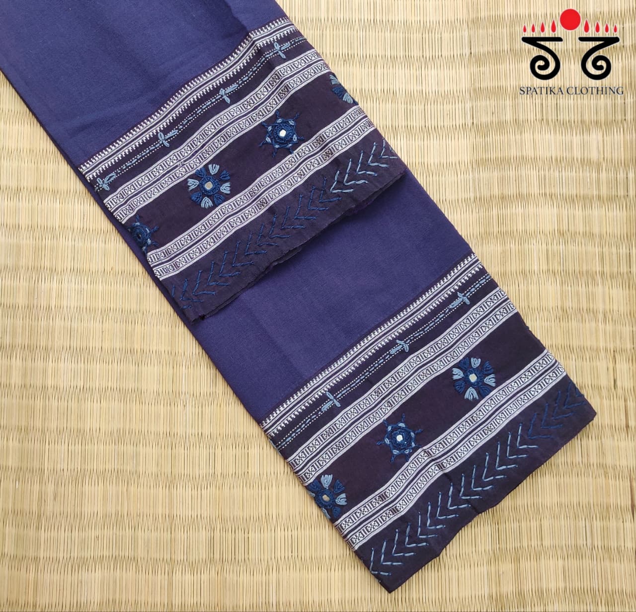 Lambani Hand-embroidered Blouse Fabric