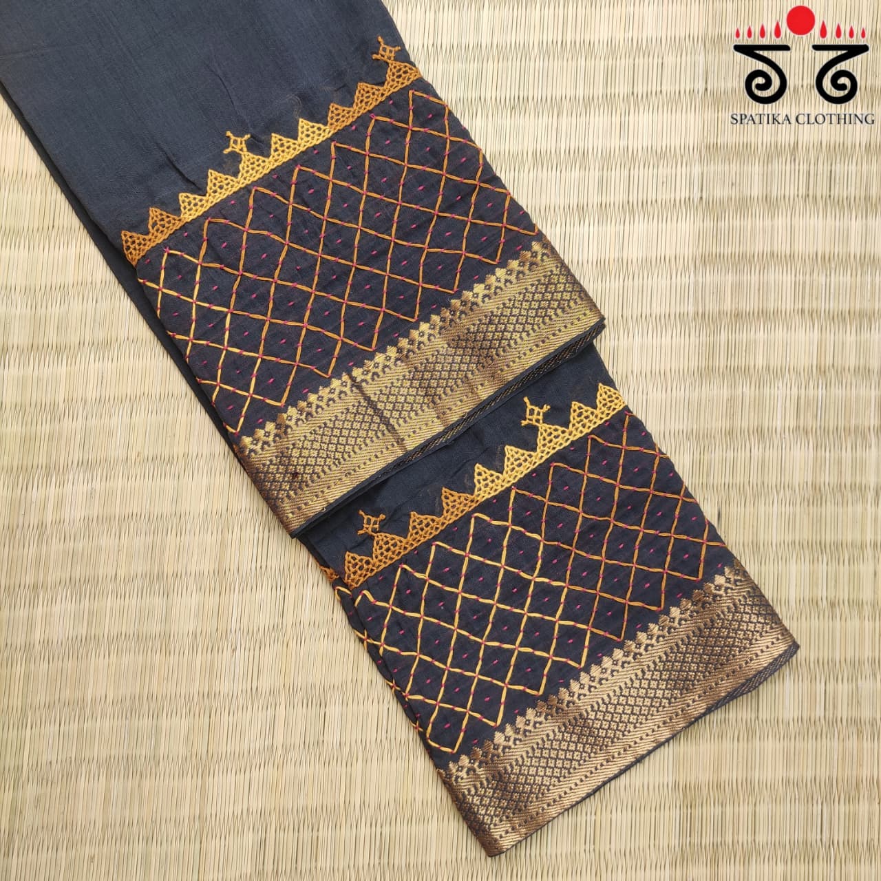 Lambani Hand-embroidered Blouse Fabric
