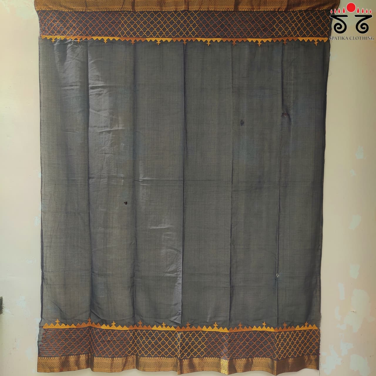 Lambani Hand-embroidered Blouse Fabric