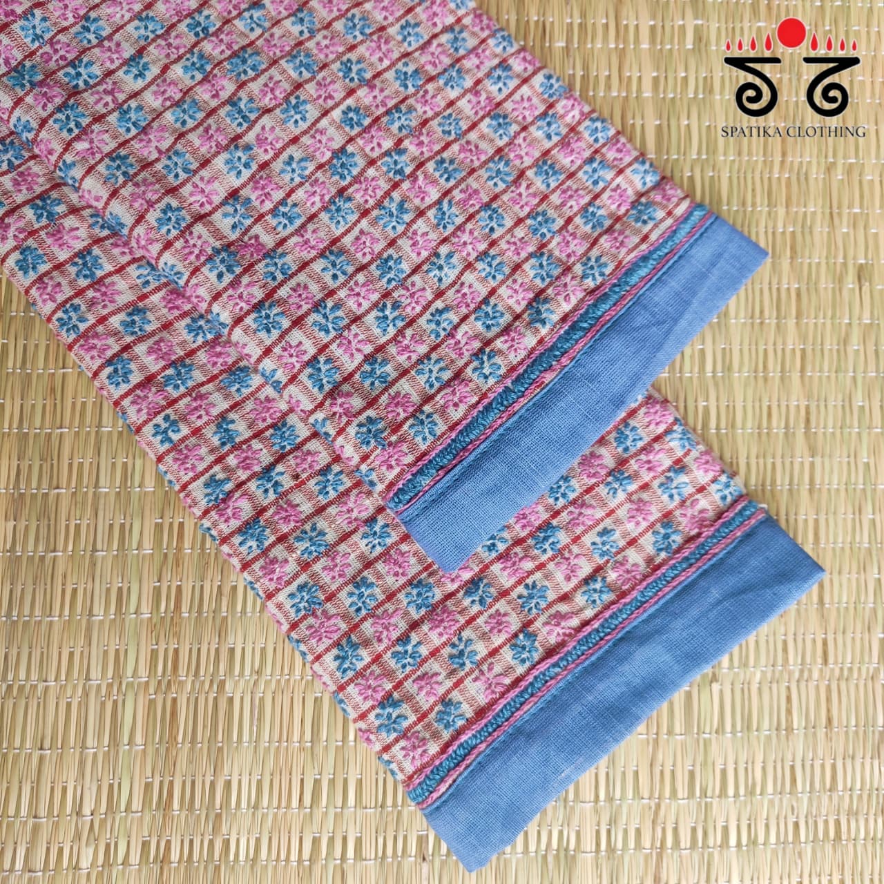 Banjara Hand Embroidered Blouse Fabric