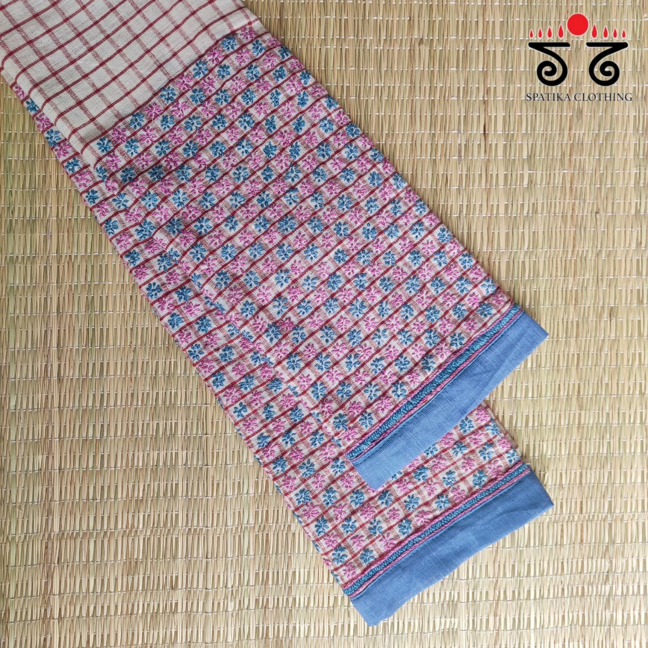 Banjara Hand Embroidered Blouse Fabric