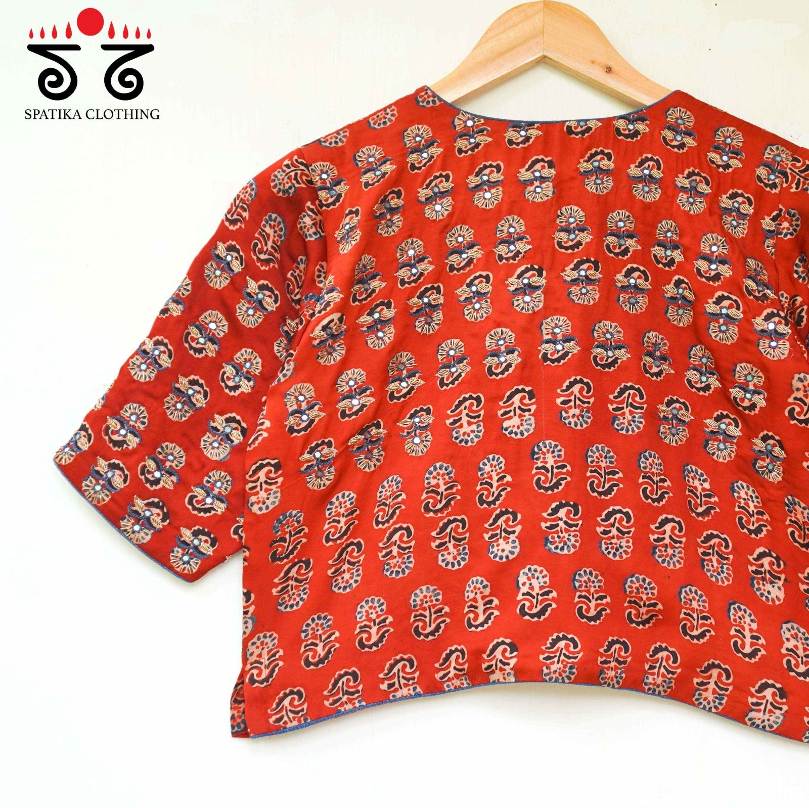 The Festive Modal Blouse