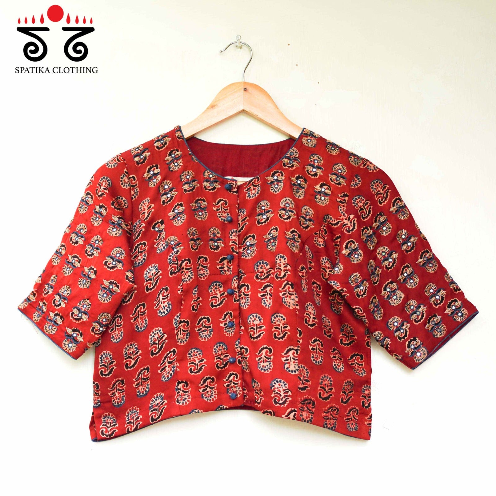 The Festive Modal Blouse