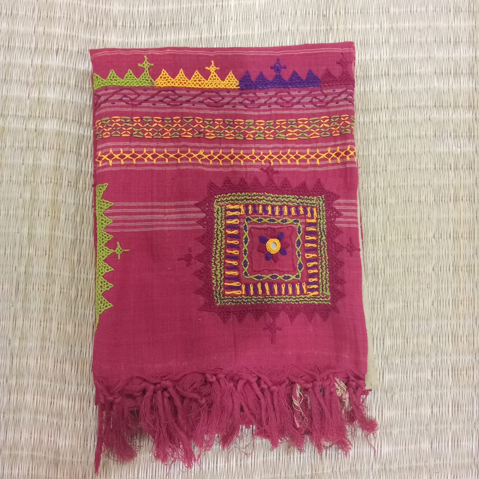 Ponduru Hand Embroidered Dupatta