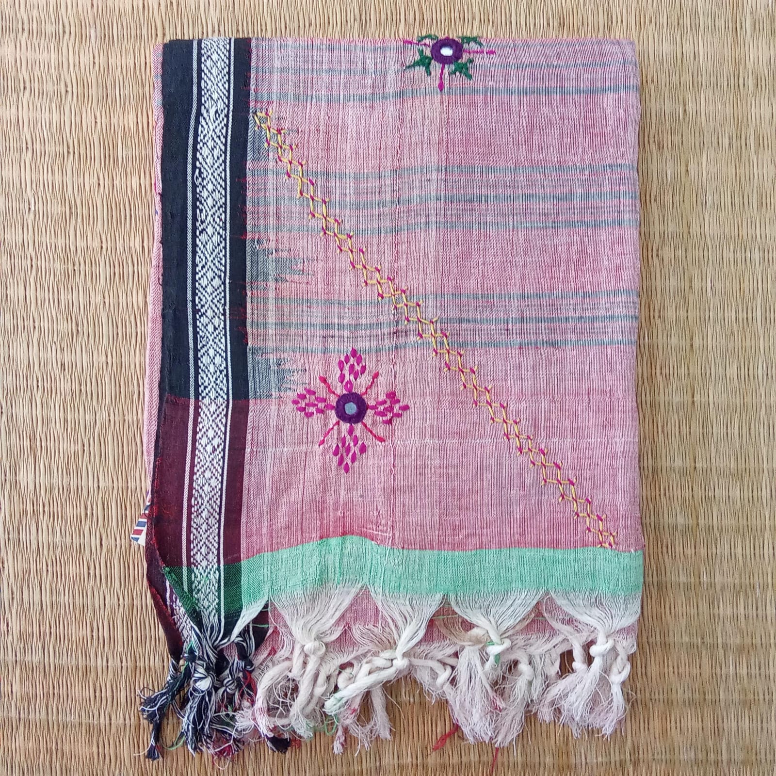 Ponduru Hand Embroidered Dupatta