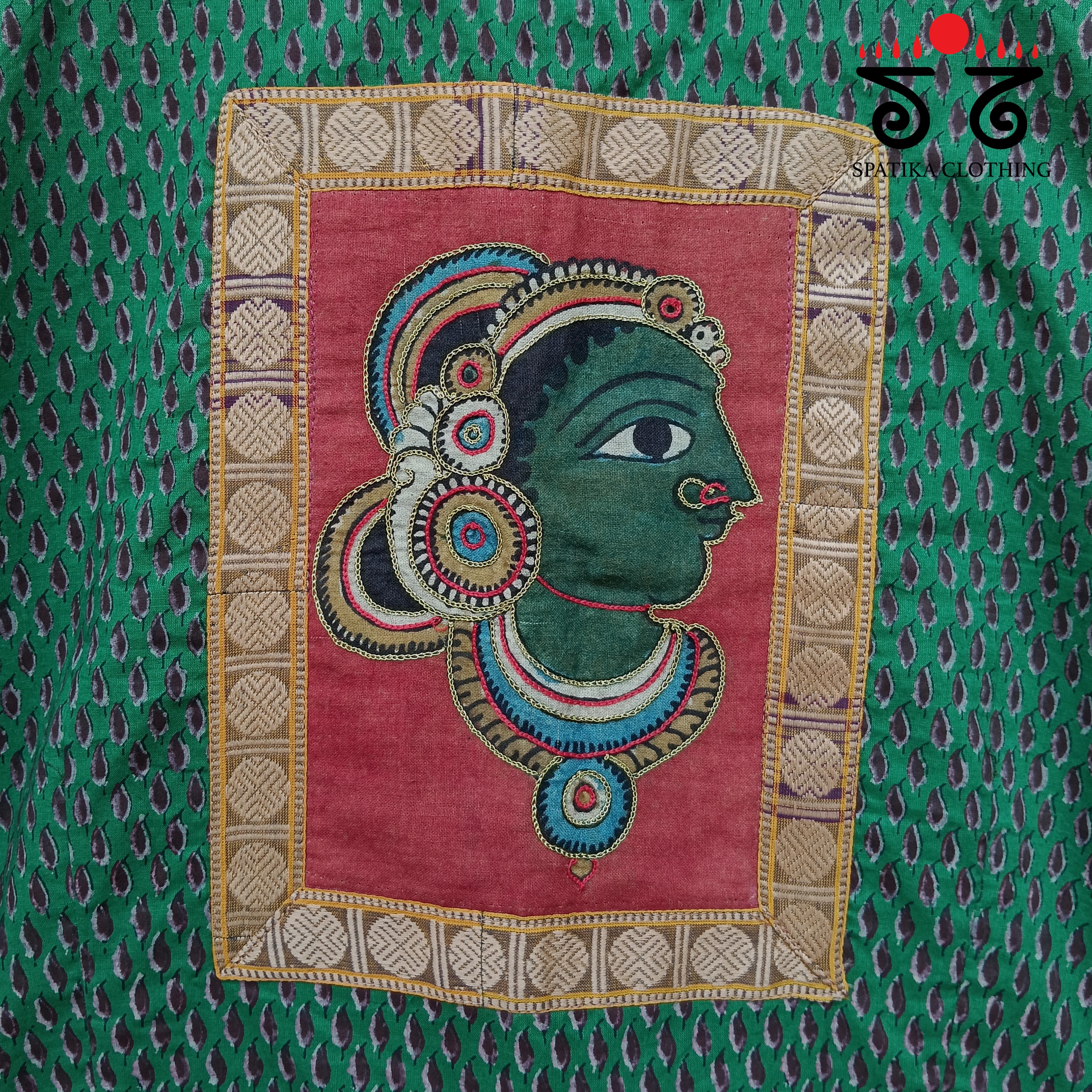 Chettinad - Pen Kalamkari Croptop