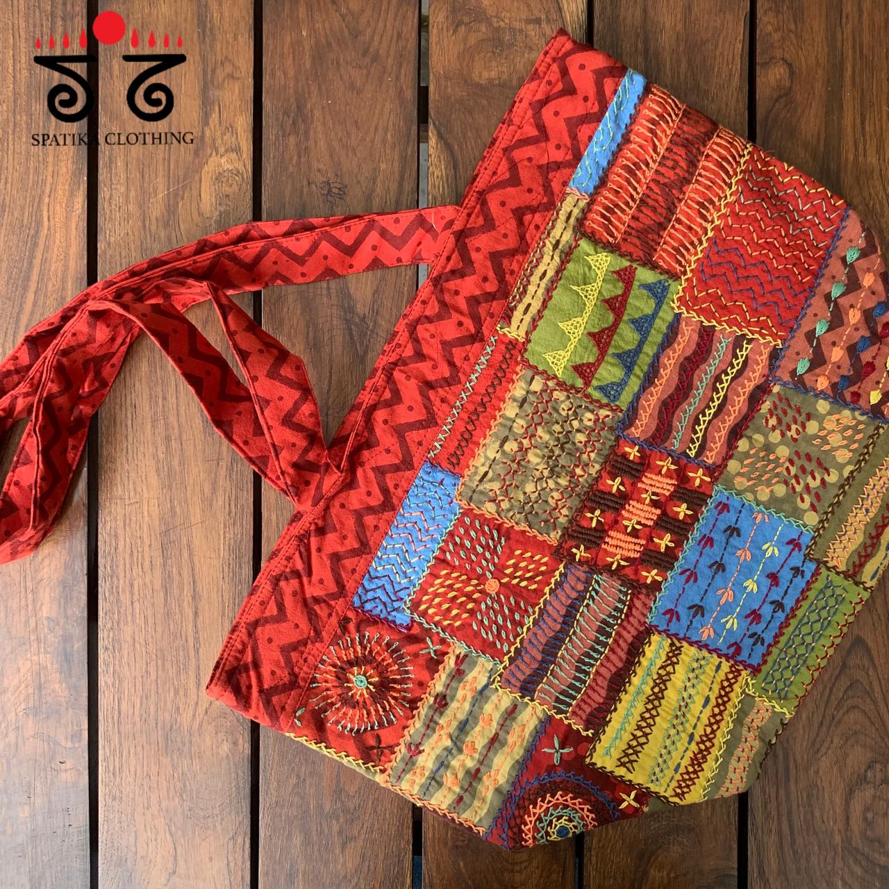 Hand Embroidered Handbag