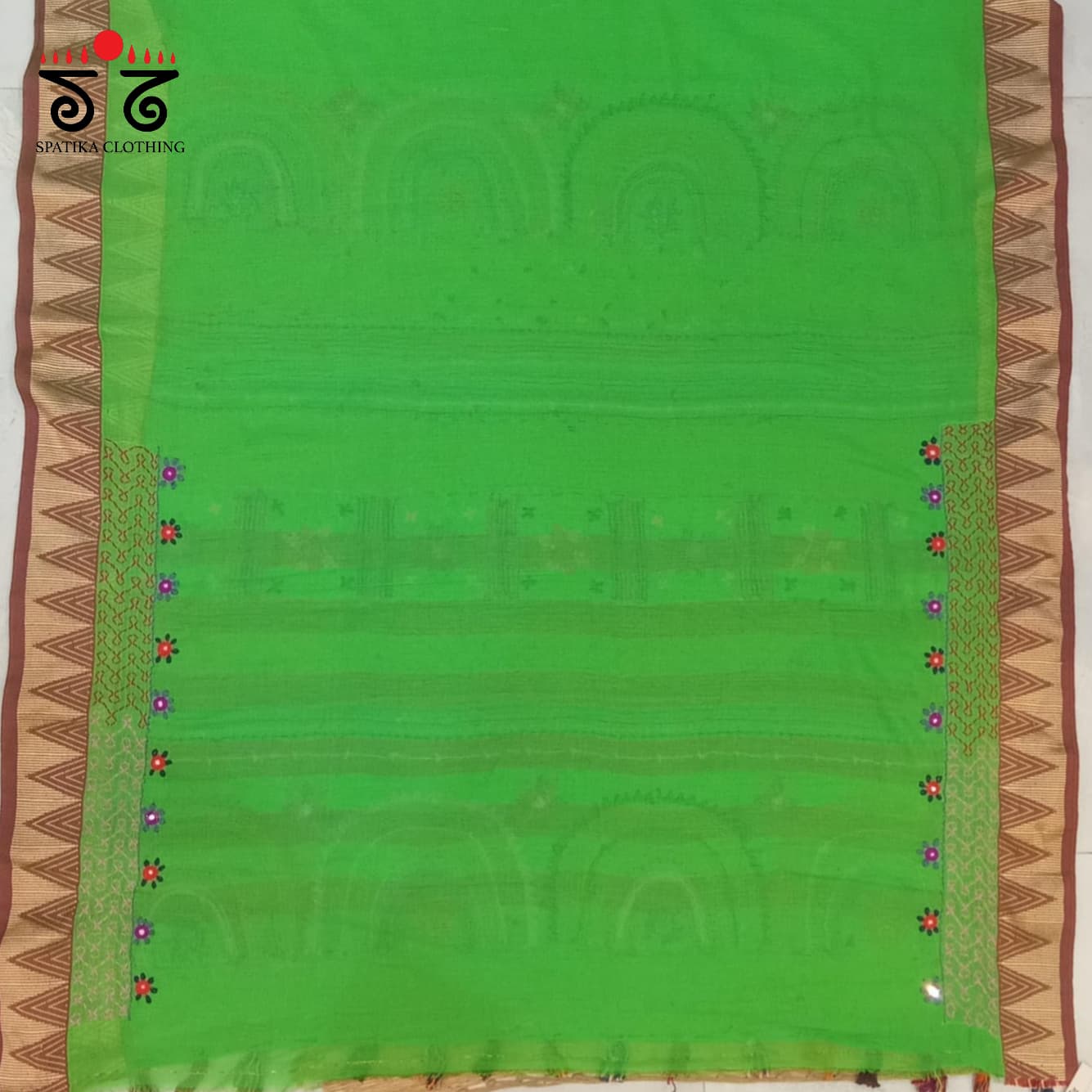 Lambani Hand-embroidered Saree