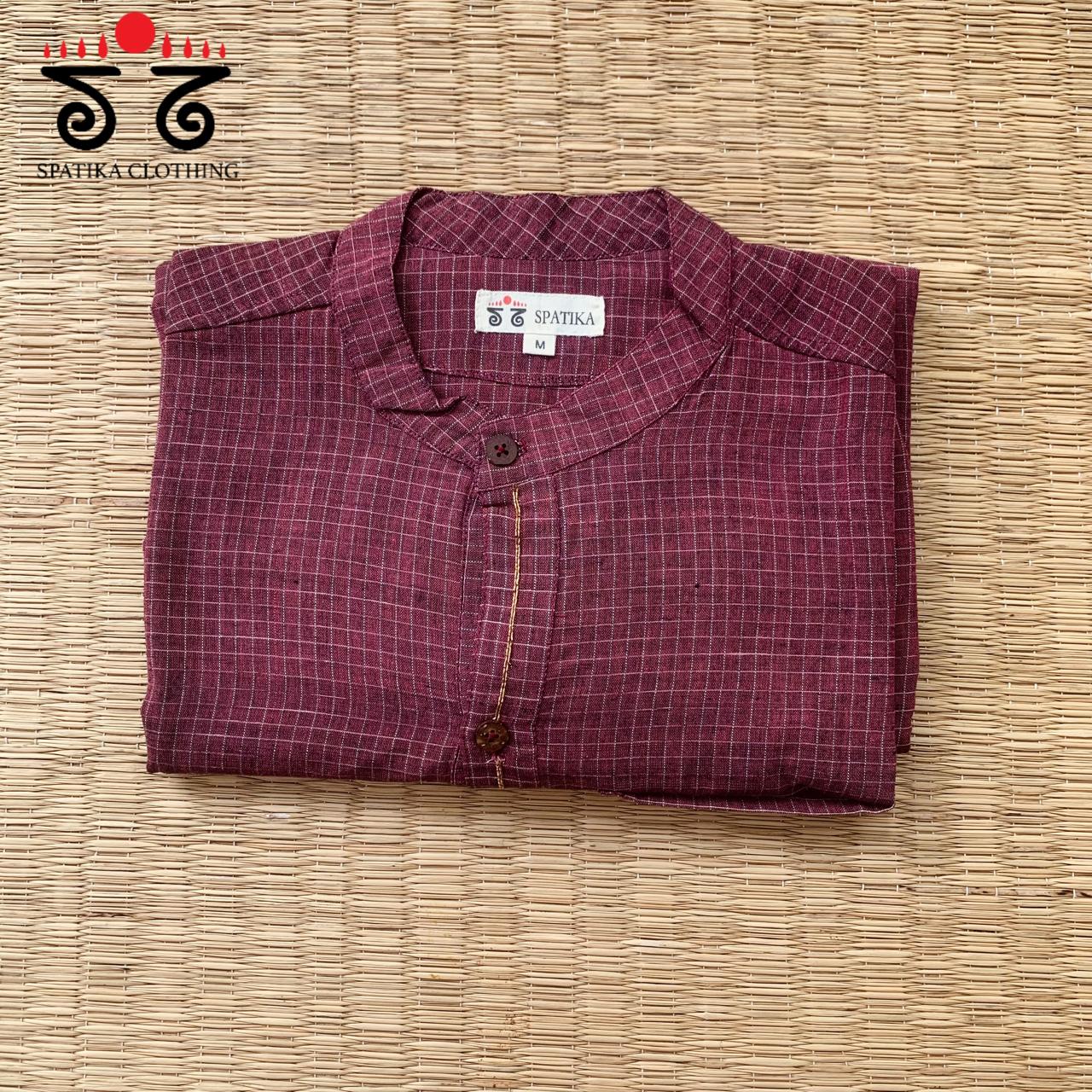 Men's Handwoven Cotton Kurta