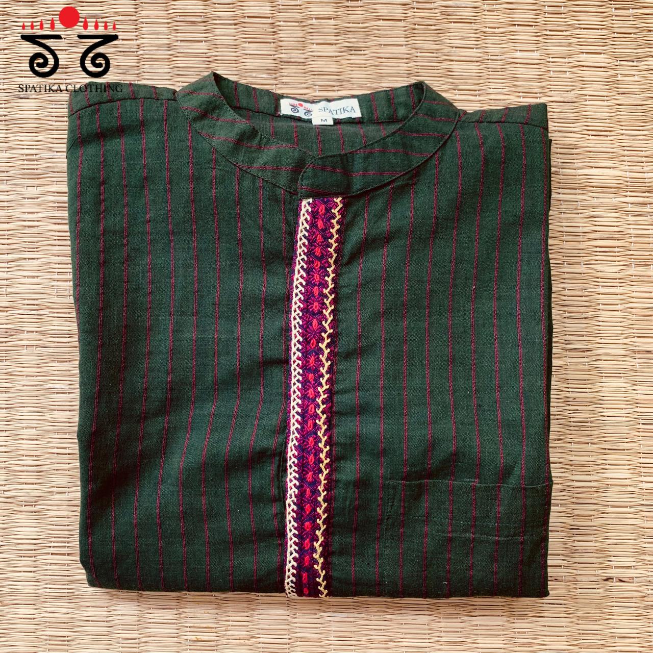 Men's Handwoven Cotton Kurta