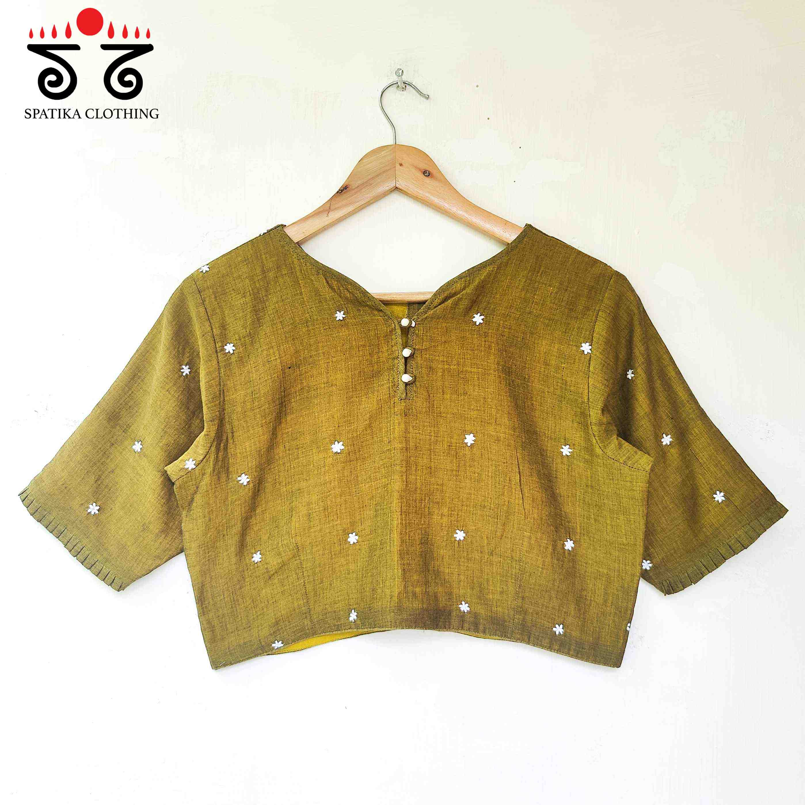 Boondhi-Handcrafted Blouse