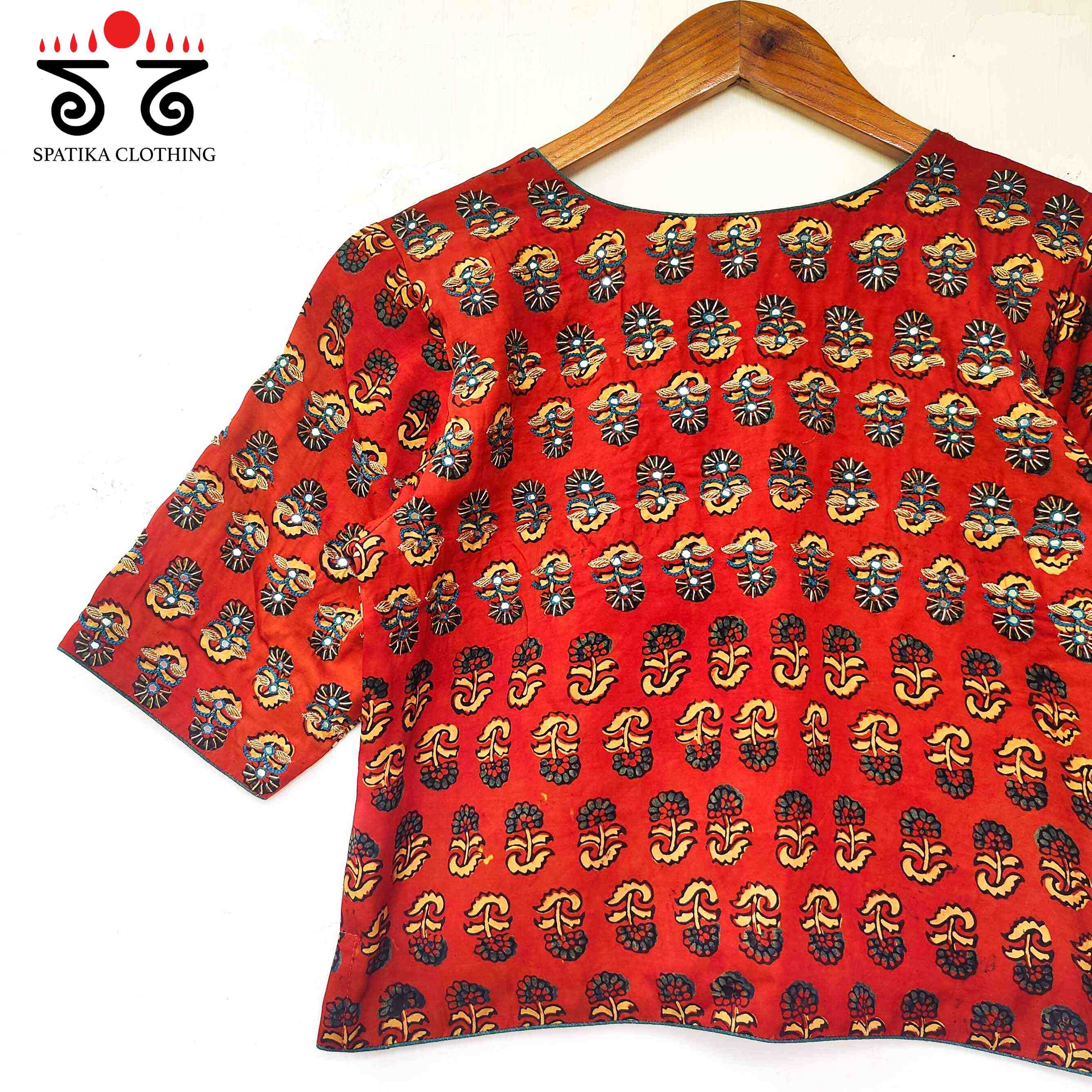 The Festive Modal Blouse