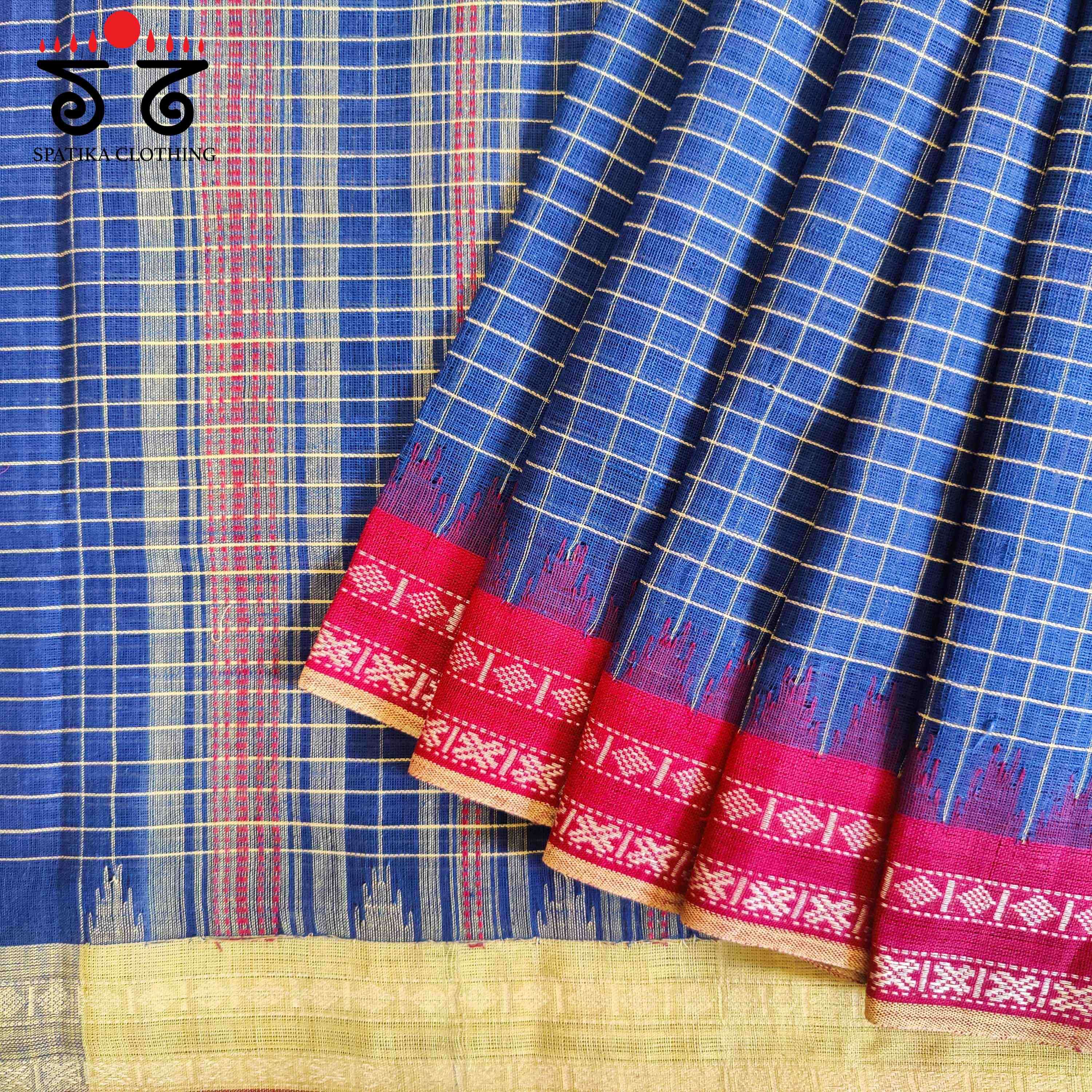 Ponduru Handspun Cotton Saree