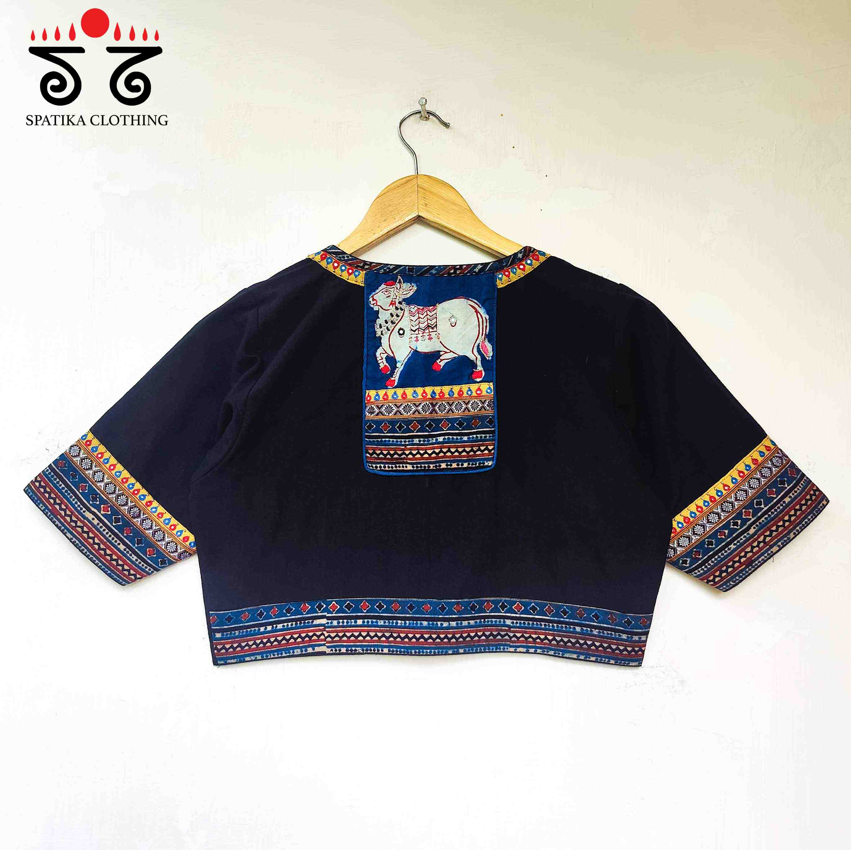 The Pichwai Patchwork Blouse